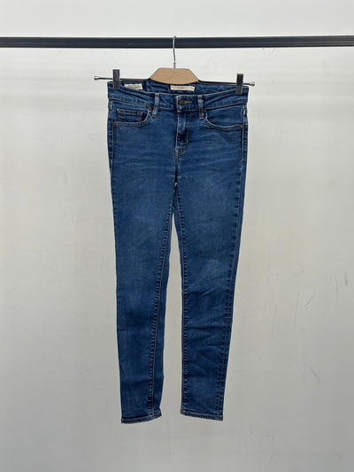 LEVI'S 711 SKINNY FIT TAGLIA: 39 ITA = W25 L28
