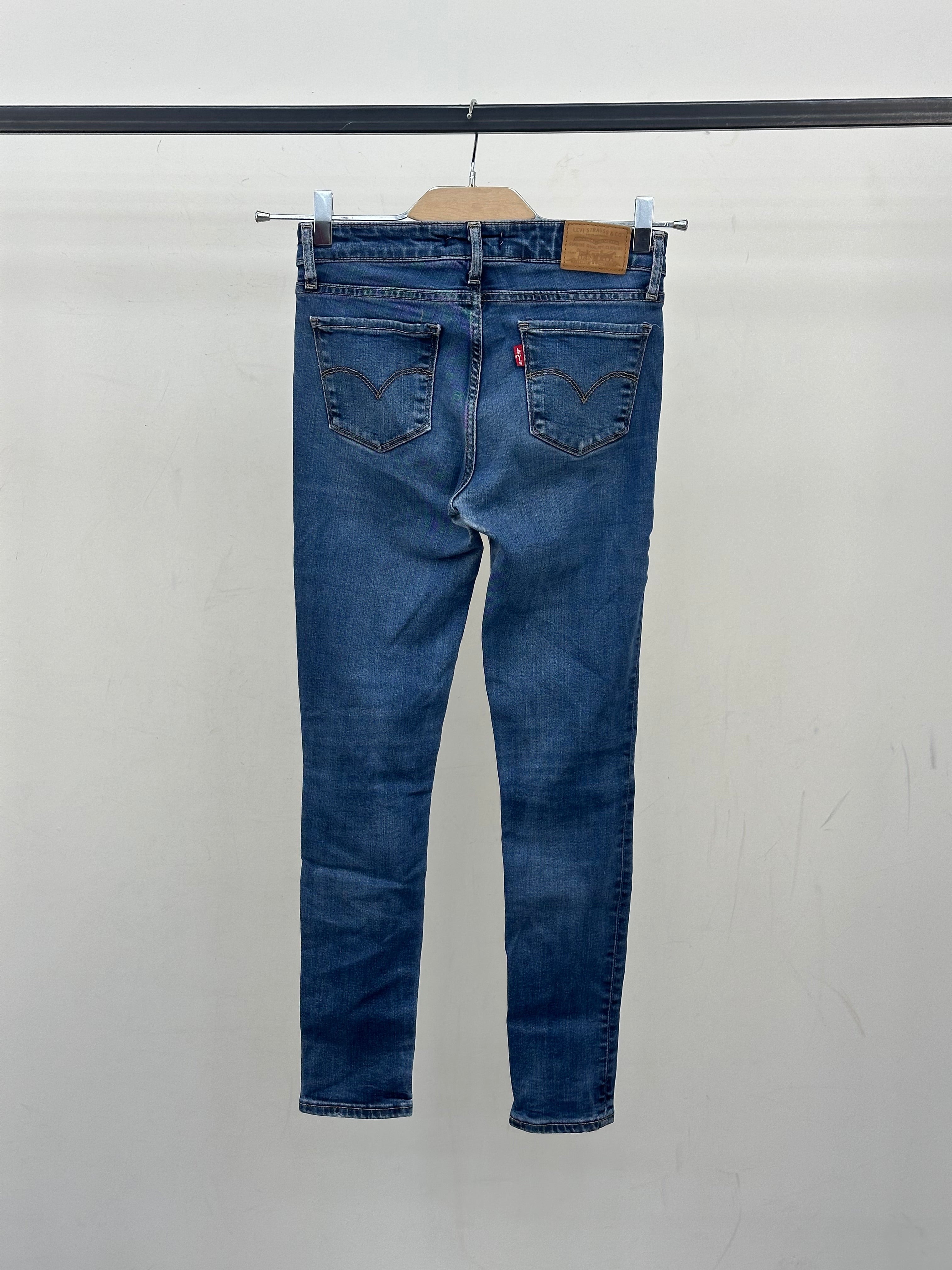 LEVI'S 711 SKINNY FIT TAGLIA: 39 ITA = W25 L28
