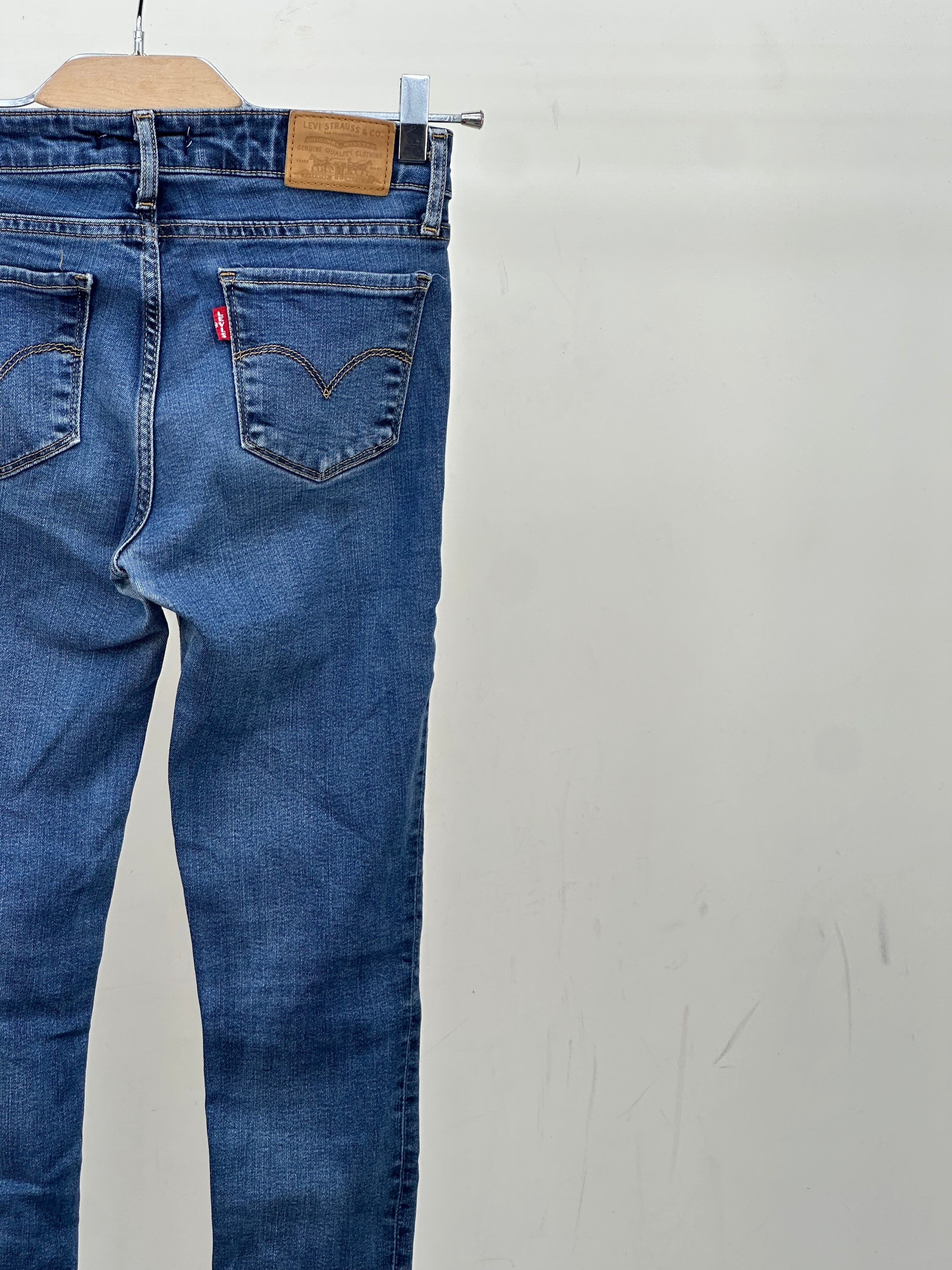 LEVI'S 711 SKINNY FIT TAGLIA: 39 ITA = W25 L28