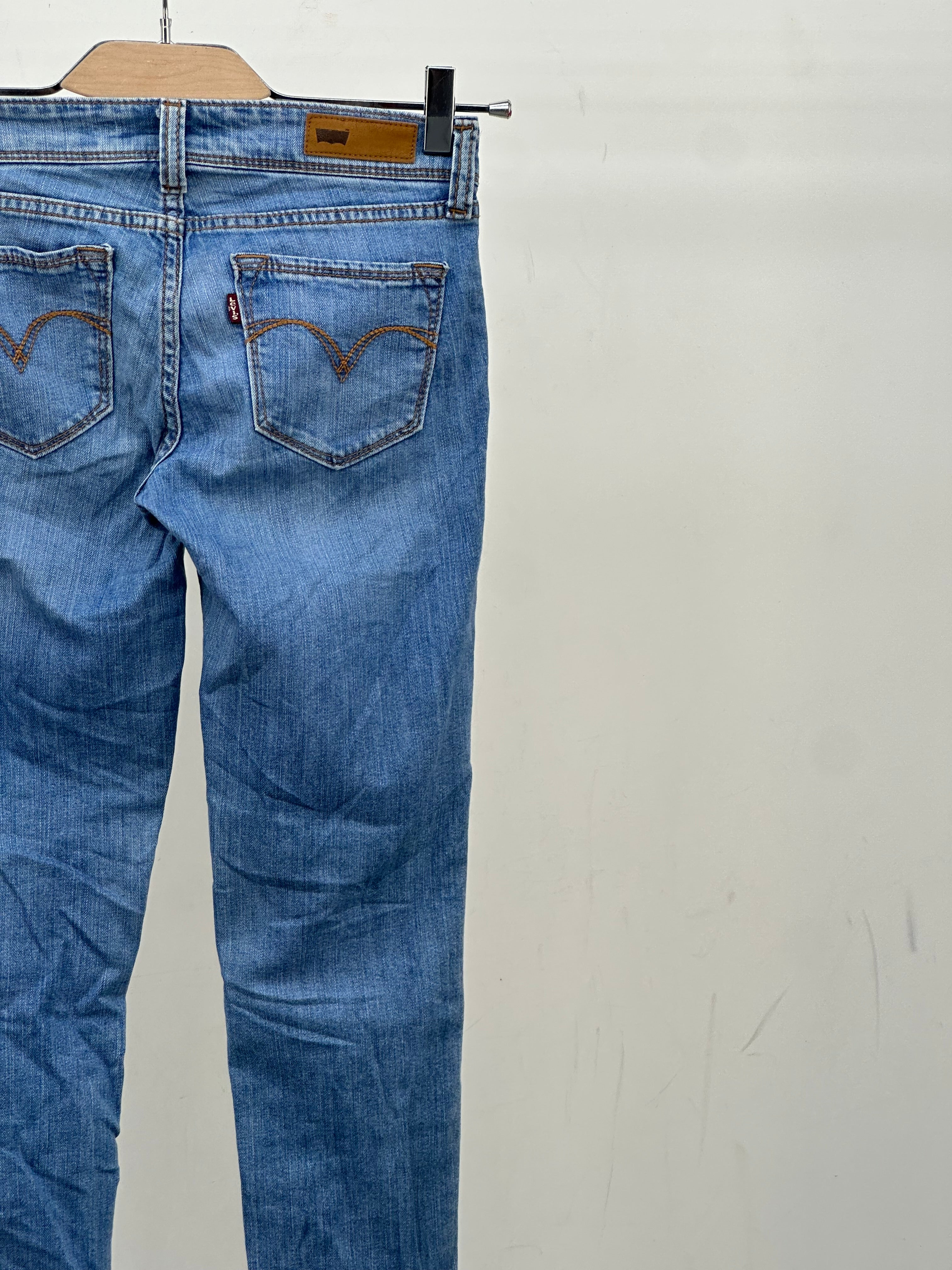 LEVI'S LOW RISE SKINNY FIT TAGLIA: 39 ITA = W25 L32