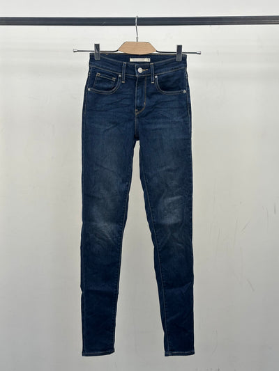 LEVI'S 721 HIGH RISE SKINNY FIT TAGLIA: 38 ITA = W24 L32