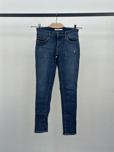 LEVI'S 711 SKINNY FIT TAGLIA: 38 ITA = W24 L30