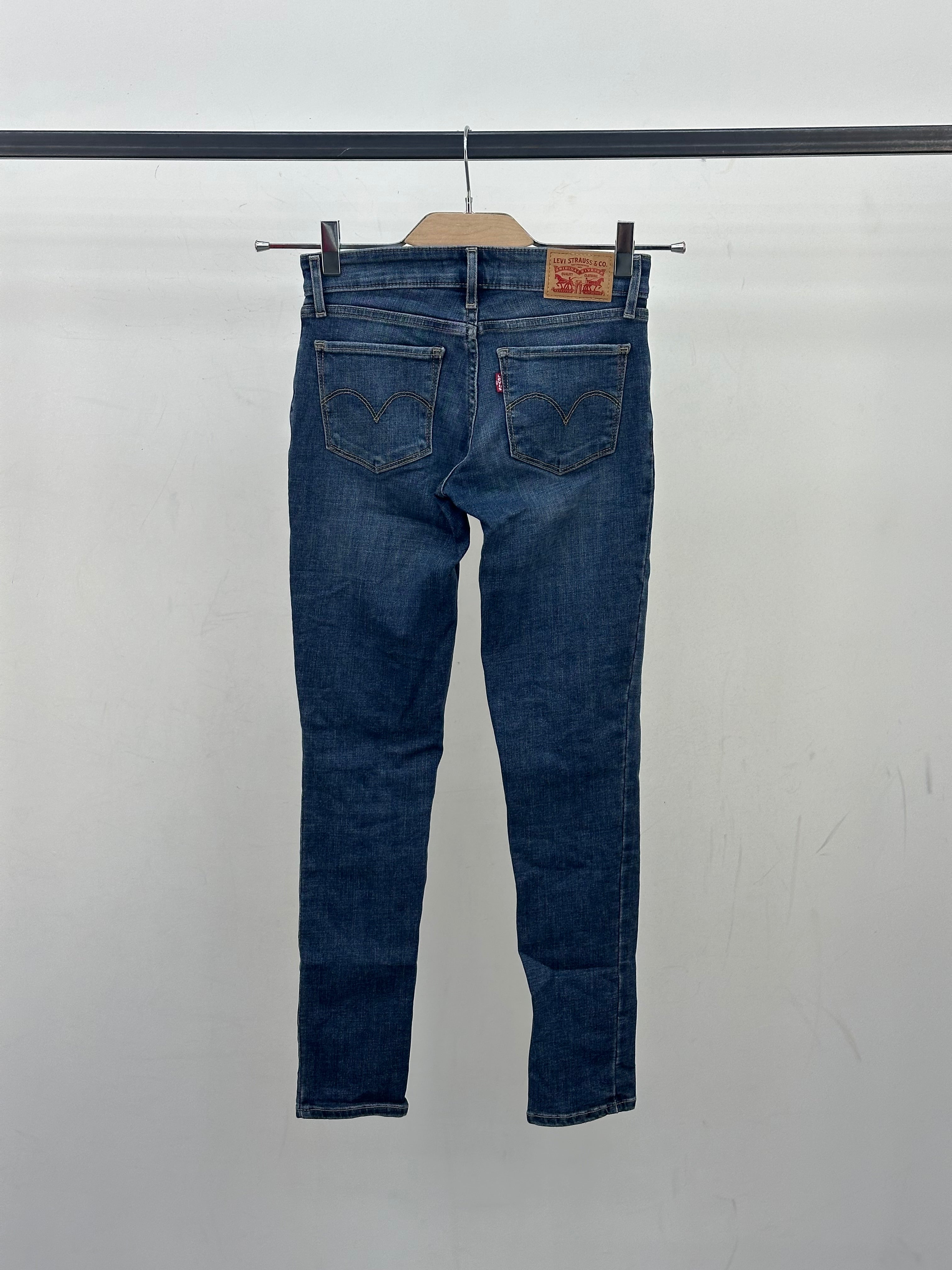 LEVI'S 711 SKINNY FIT TAGLIA: 38 ITA = W24 L30