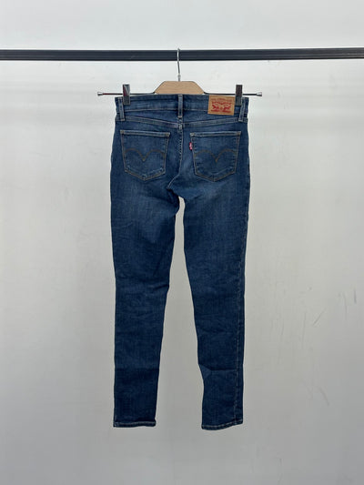 LEVI'S 711 SKINNY FIT TAGLIA: 38 ITA = W24 L30