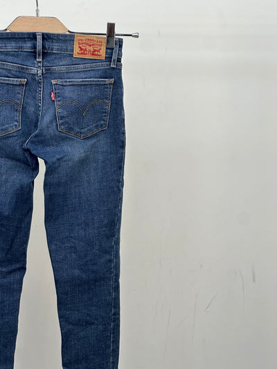 LEVI'S 711 SKINNY FIT TAGLIA: 38 ITA = W24 L30