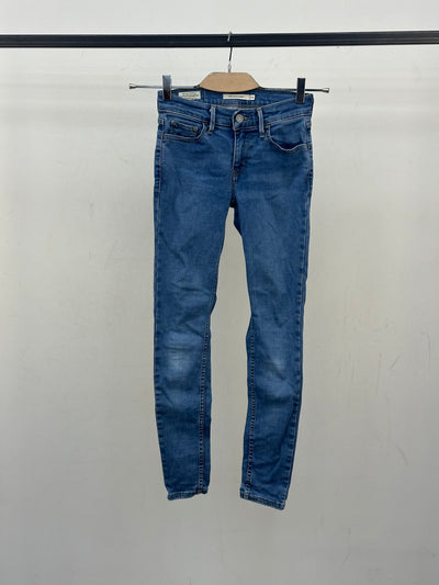 LEVI'S 710 SUPER SKINNY FIT TAGLIA: 38 ITA = W24 L28