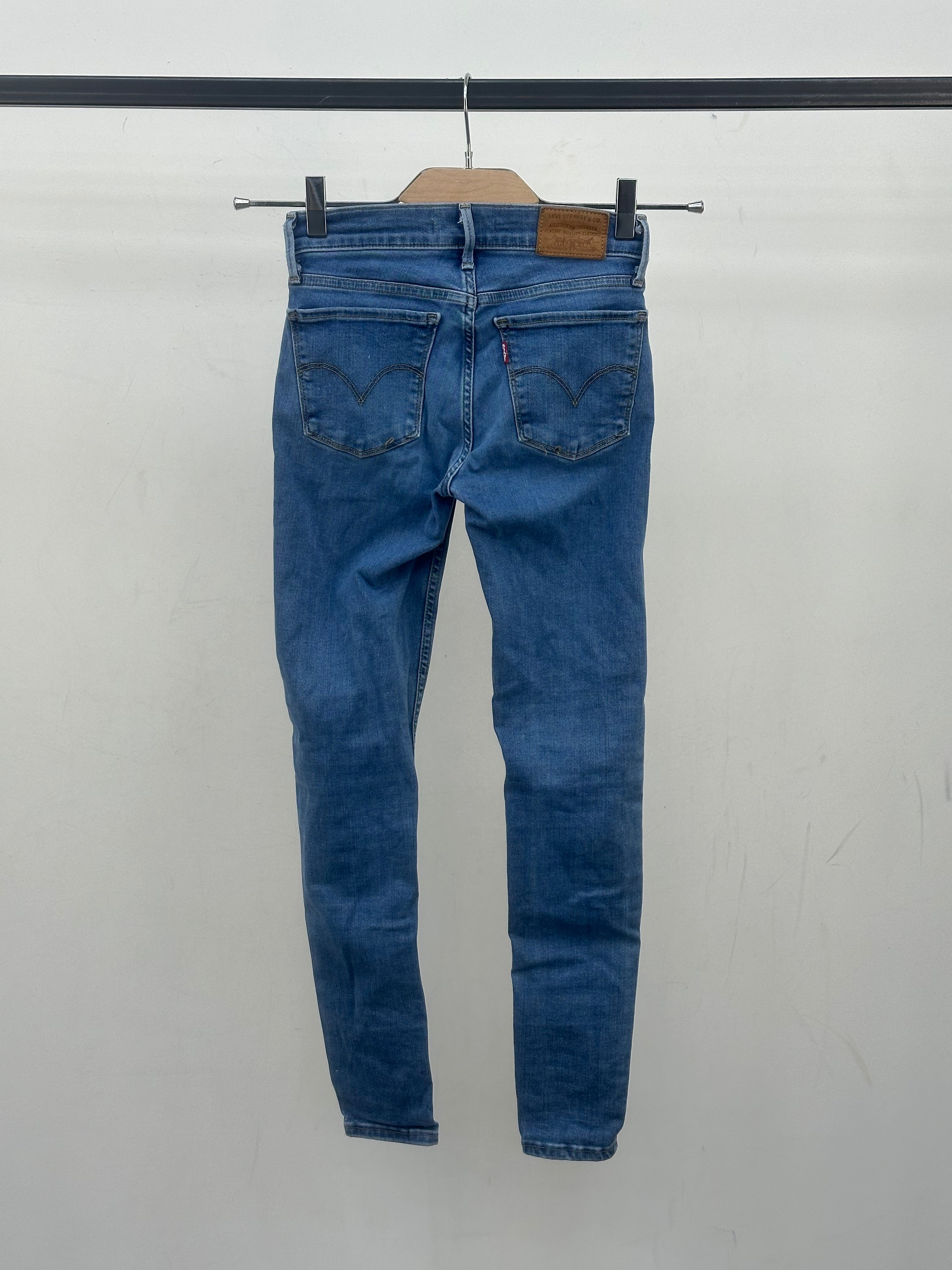 LEVI'S 710 SUPER SKINNY FIT TAGLIA: 38 ITA = W24 L28