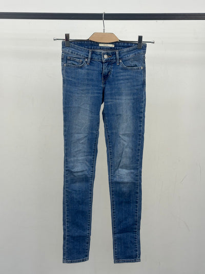 LEVI'S 711 SKINNY FIT TAGLIA: 37 ITA = W23 L32