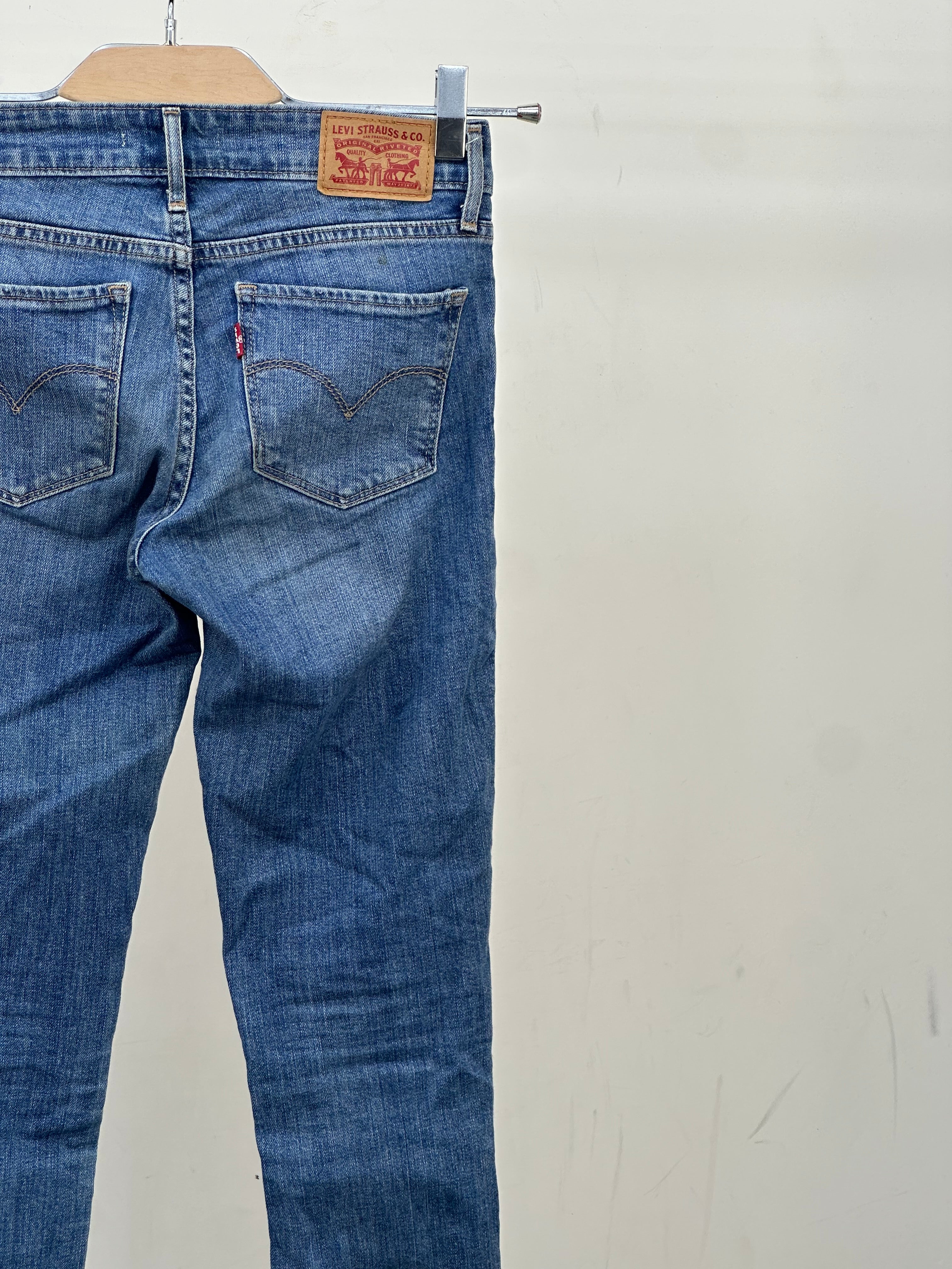 LEVI'S 711 SKINNY FIT TAGLIA: 37 ITA = W23 L32