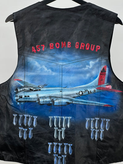 GILET IN VERA PELLE TAGLIA: XL