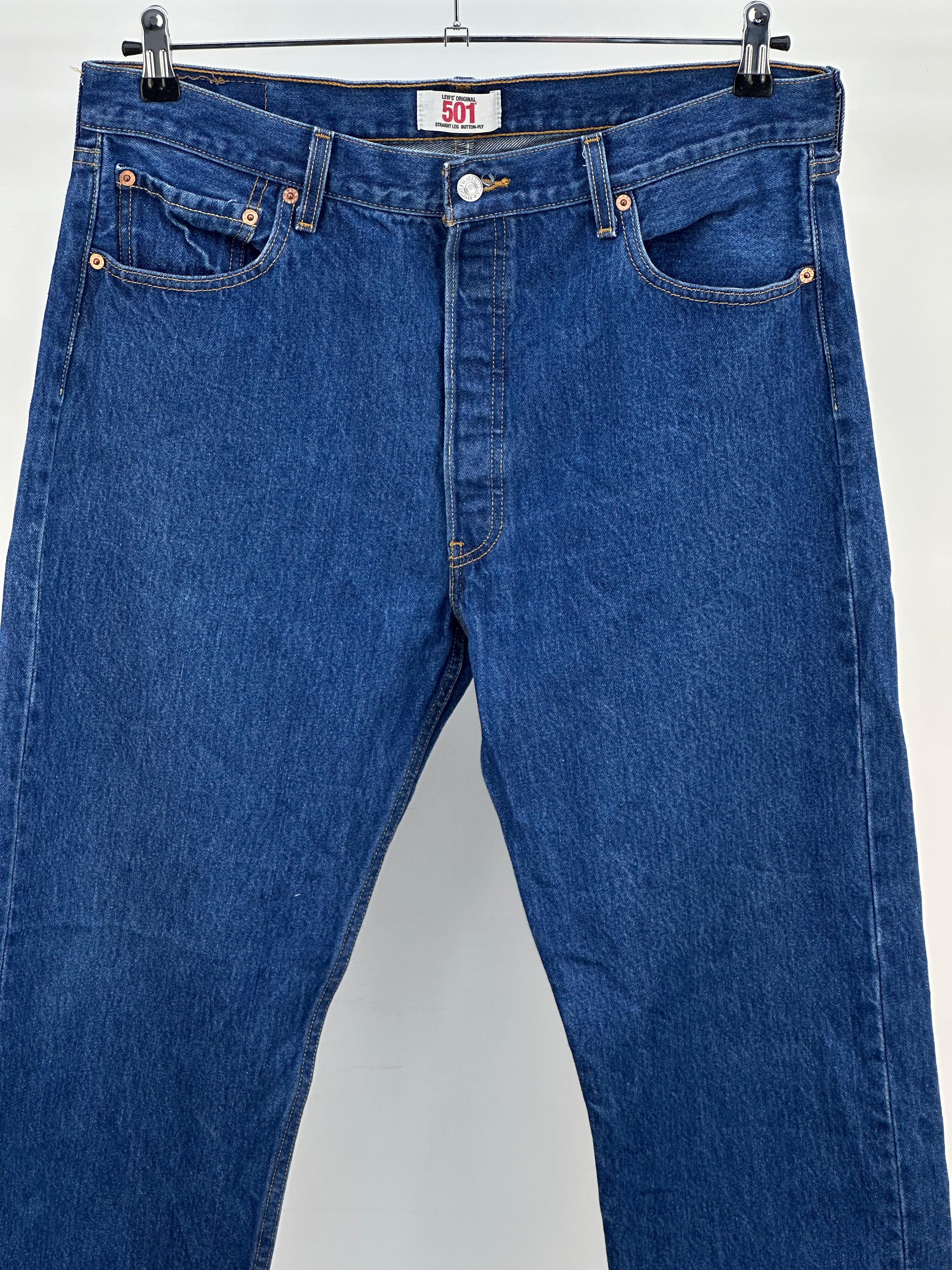 LEVI'S 501 TAGLIA W38 L36 = 52 ITA
