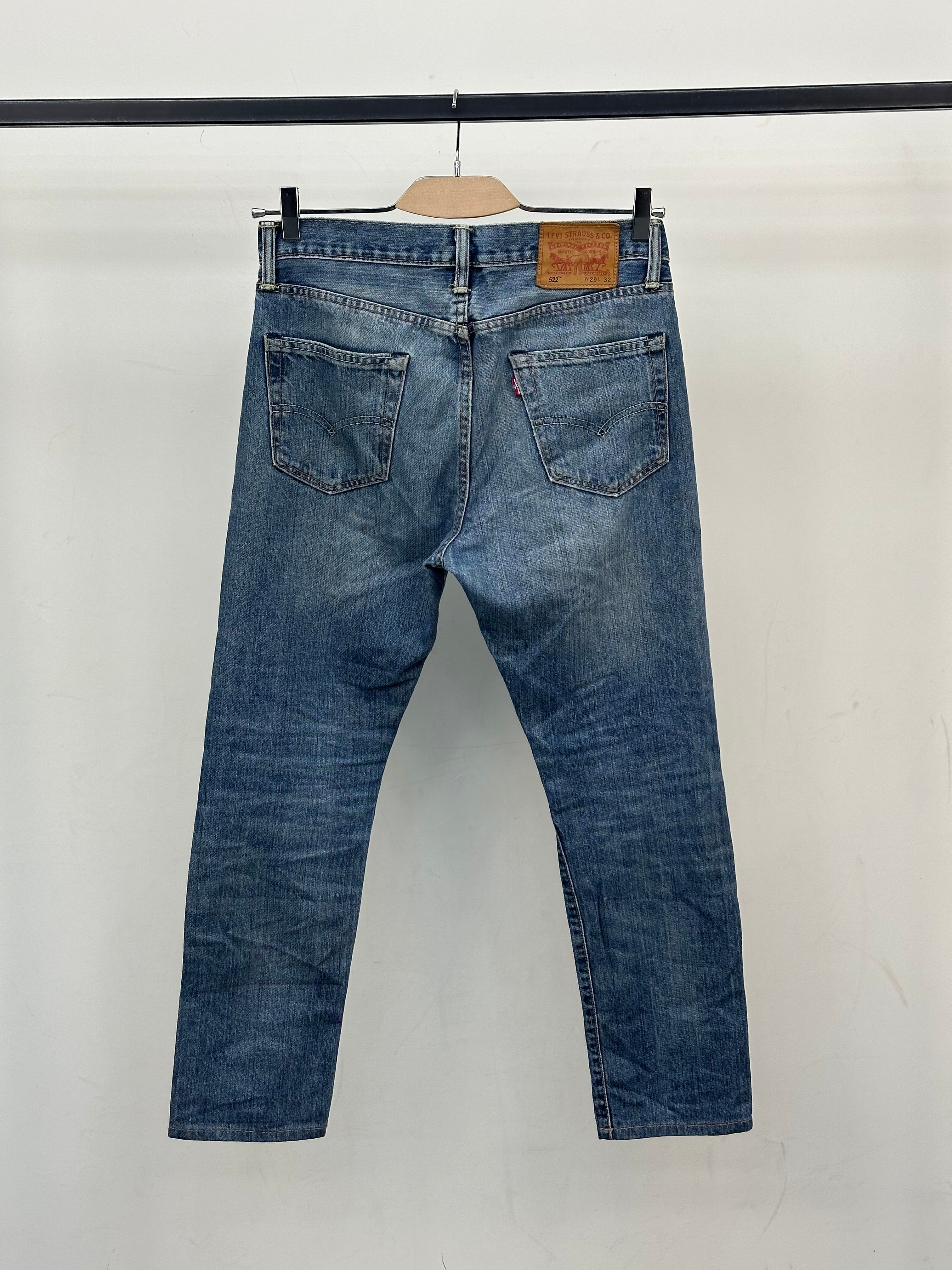LEVI'S 522 SLIM FIT TAGLIA: 43 ITA = W29 L32