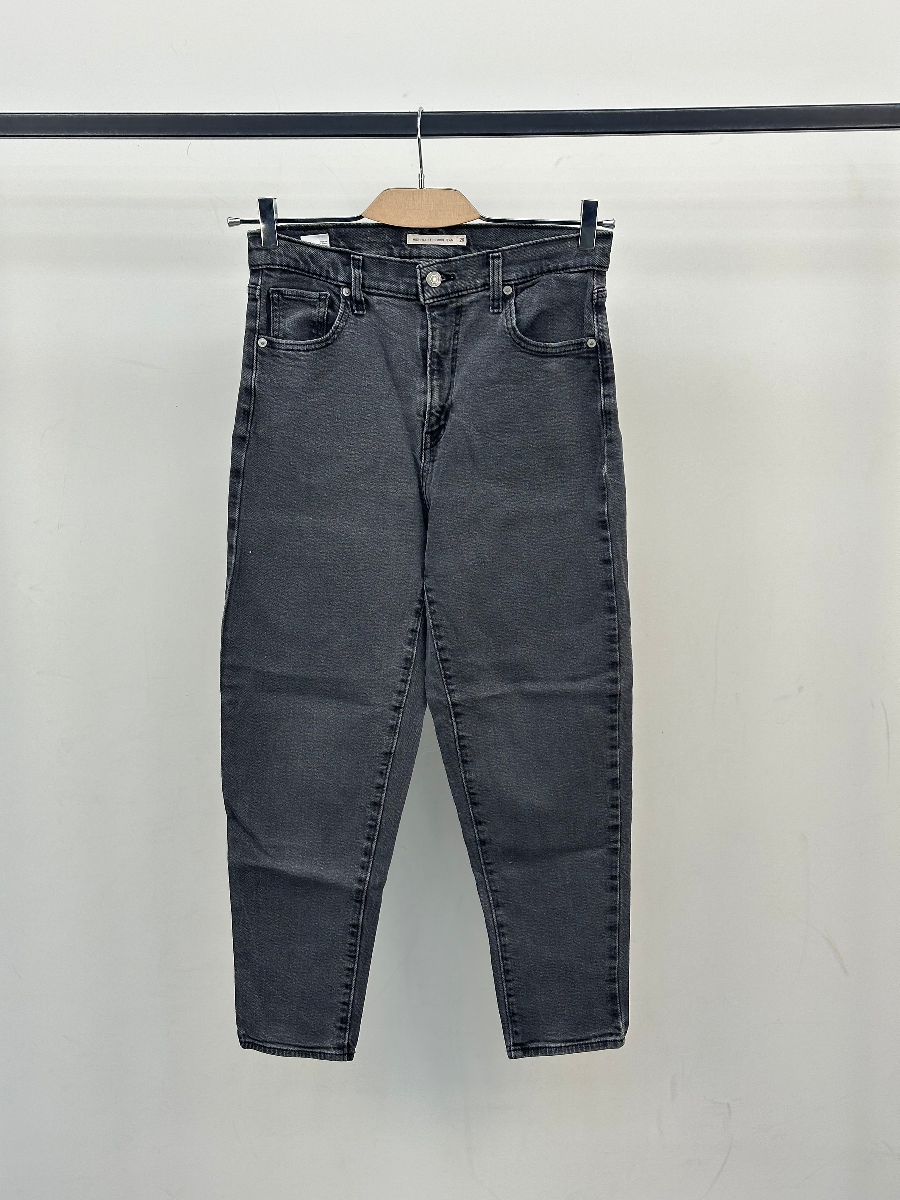 LEVI'S HIGH WAISTED MOM JEAN FIT TAGLIA: 43 ITA = W29 L27