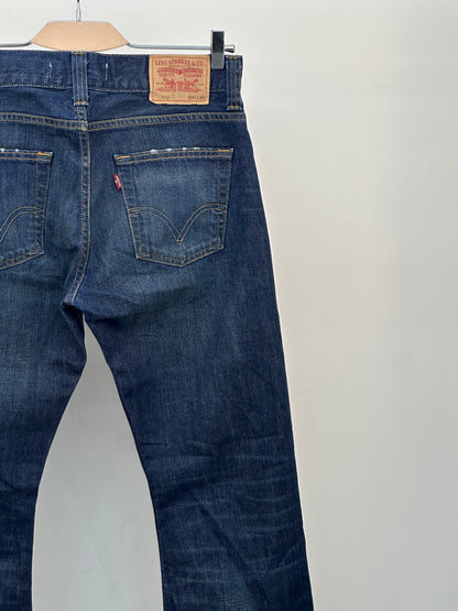 LEVI'S 512 BOOTCUT FIT TAGLIA: 47 ITA = W33 L32