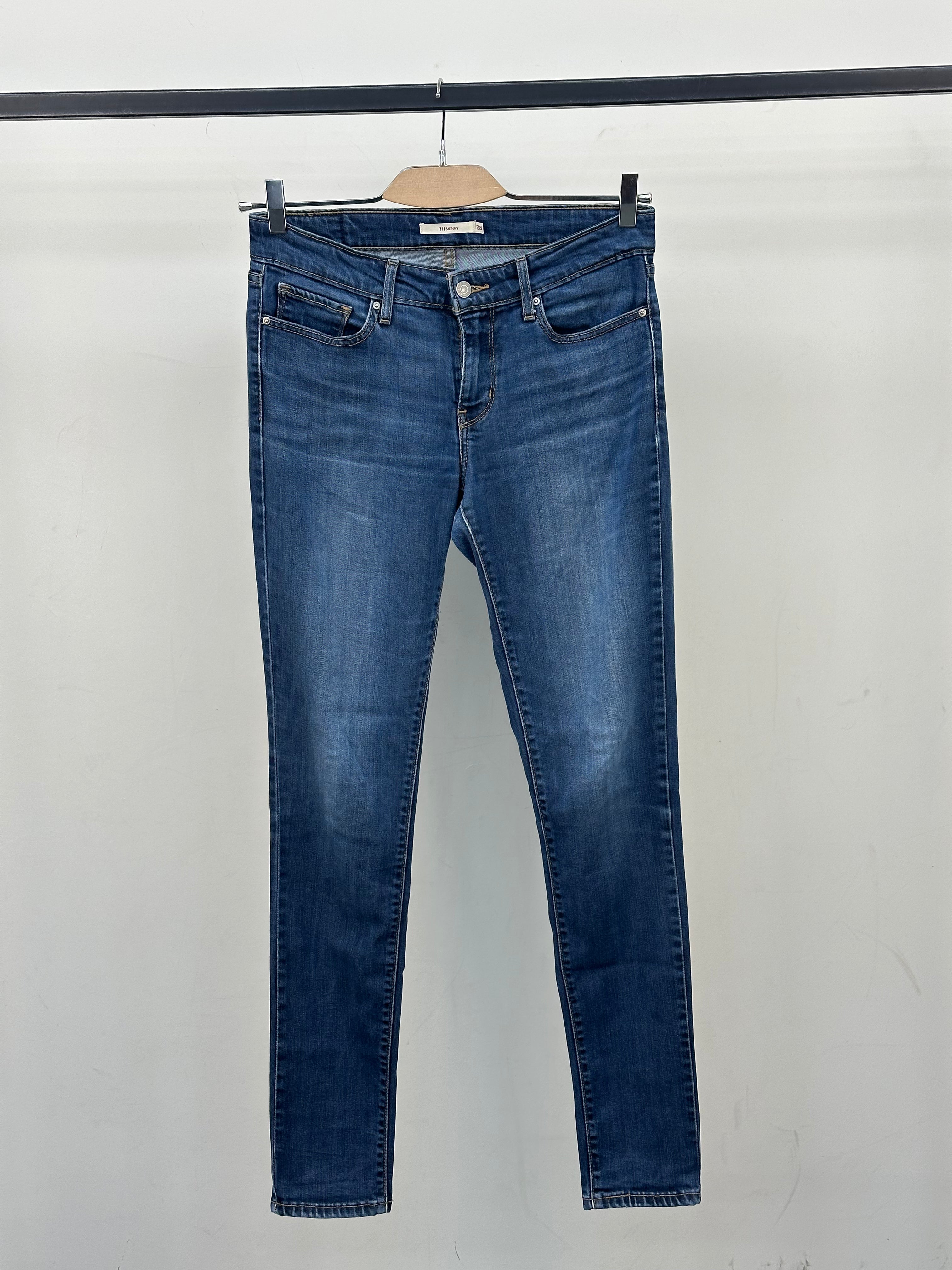 LEVI'S 711 SKINNY TAGLIA: 42 ITA = W28 L32