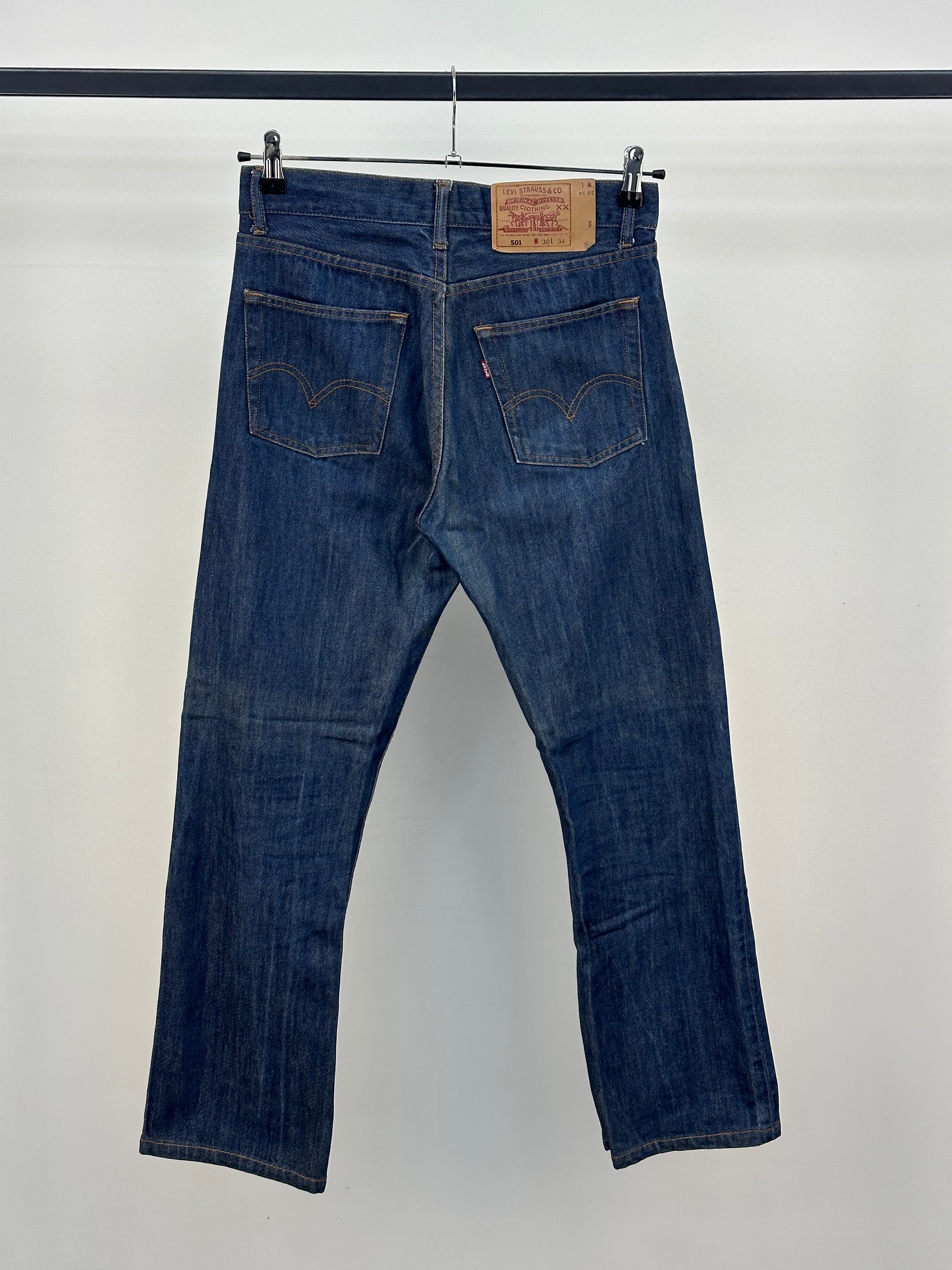 LEVI'S 501 TAGLIA : 44 ITA = W30 L34