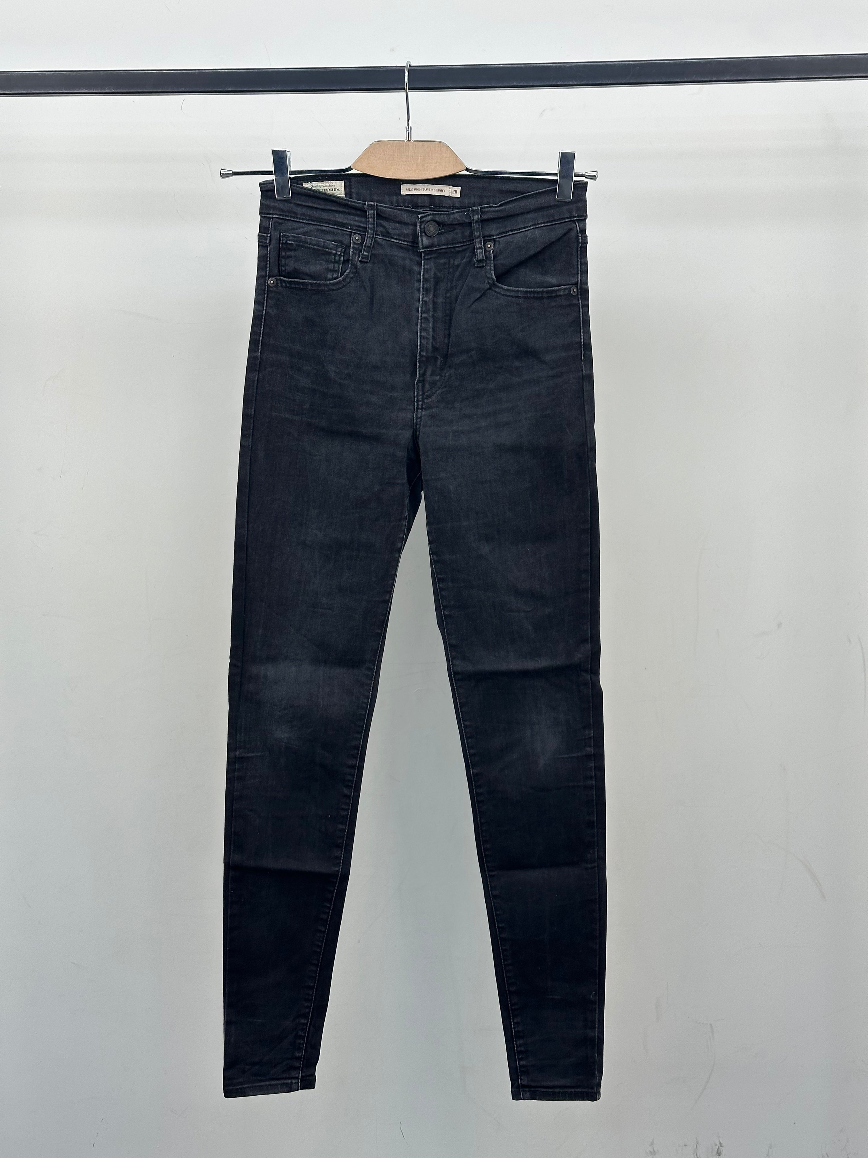 LEVI'S MILE HIGH SUPER SKINNY TAGLIA: 42 ITA = W28 L32