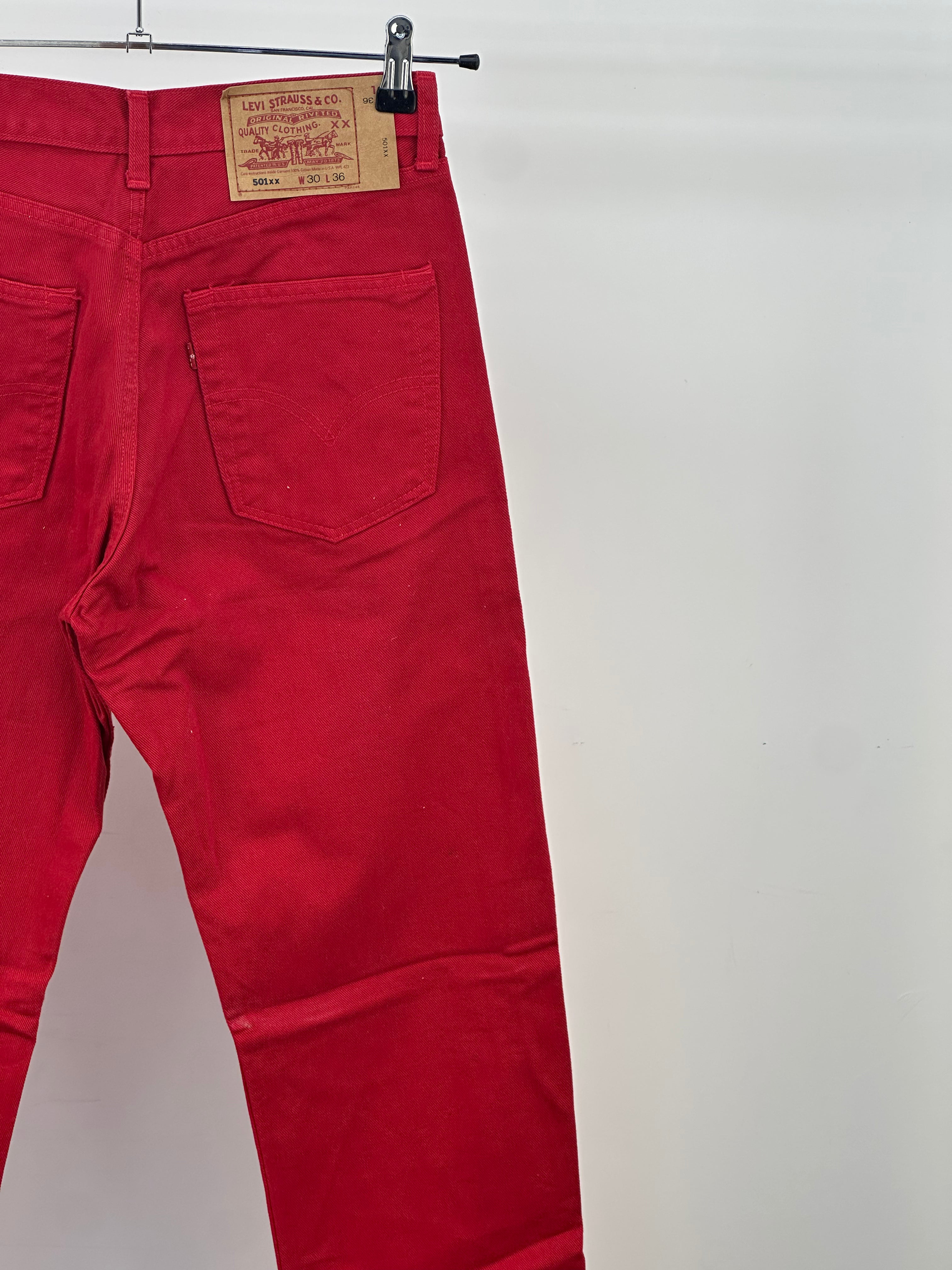 LEVI'S 501 TAGLIA : 44 ITA = W30 L36