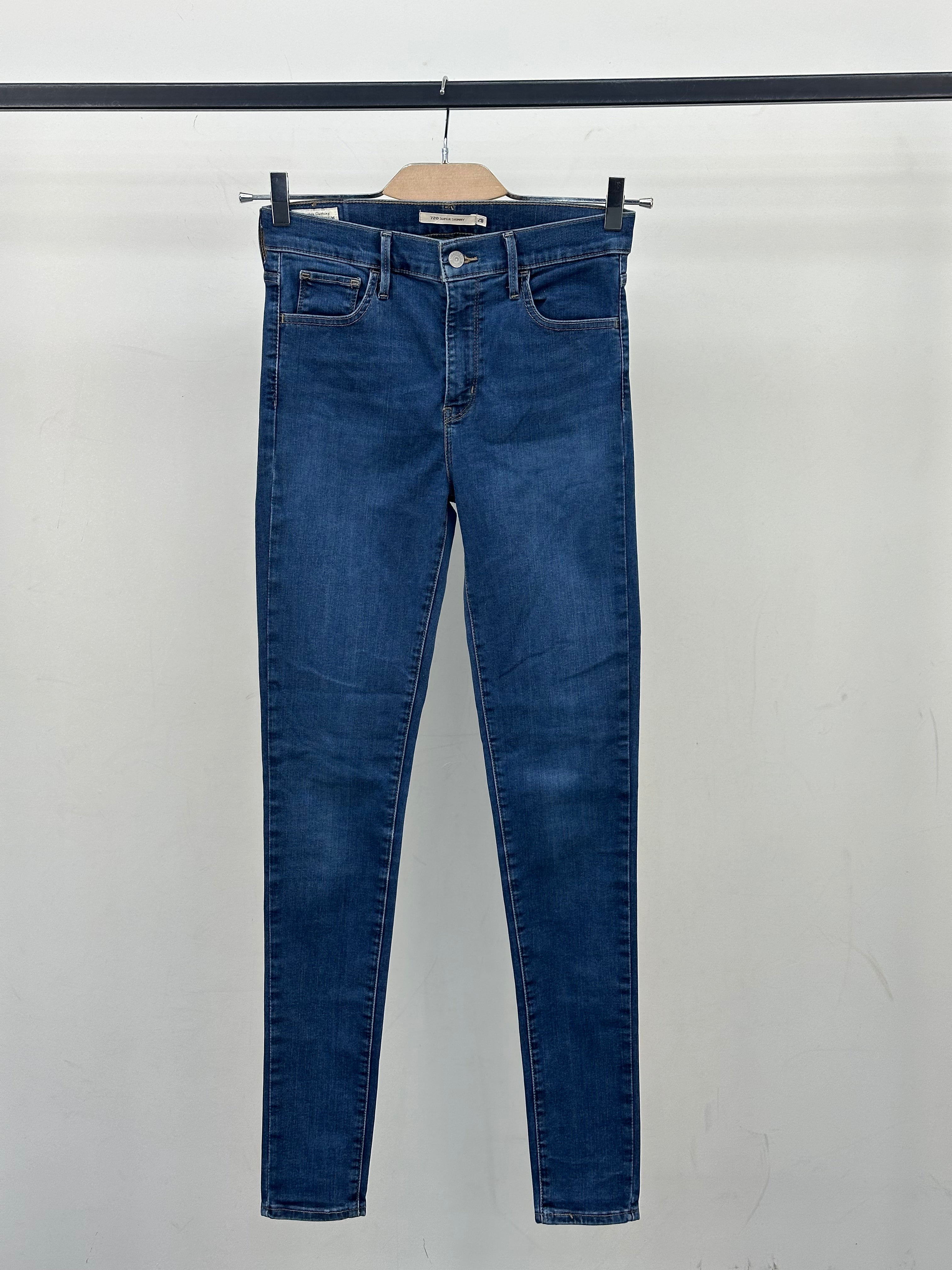LEVI'S 720 SUPER SKINNY TAGLIA: 42 ITA = W28 L32