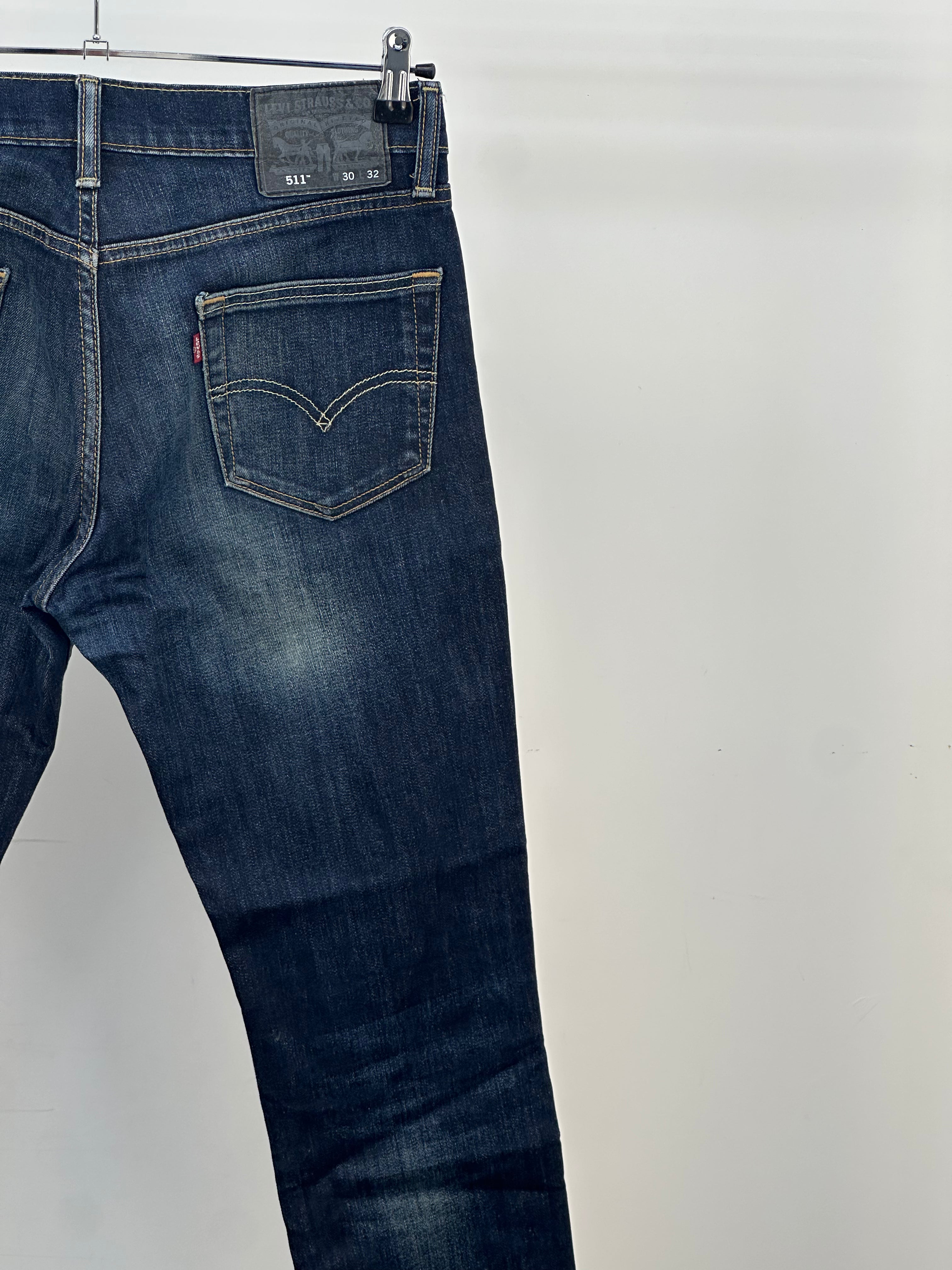 LEVI'S 511 SLIM TAGLIA : 44 ITA = W30 L30