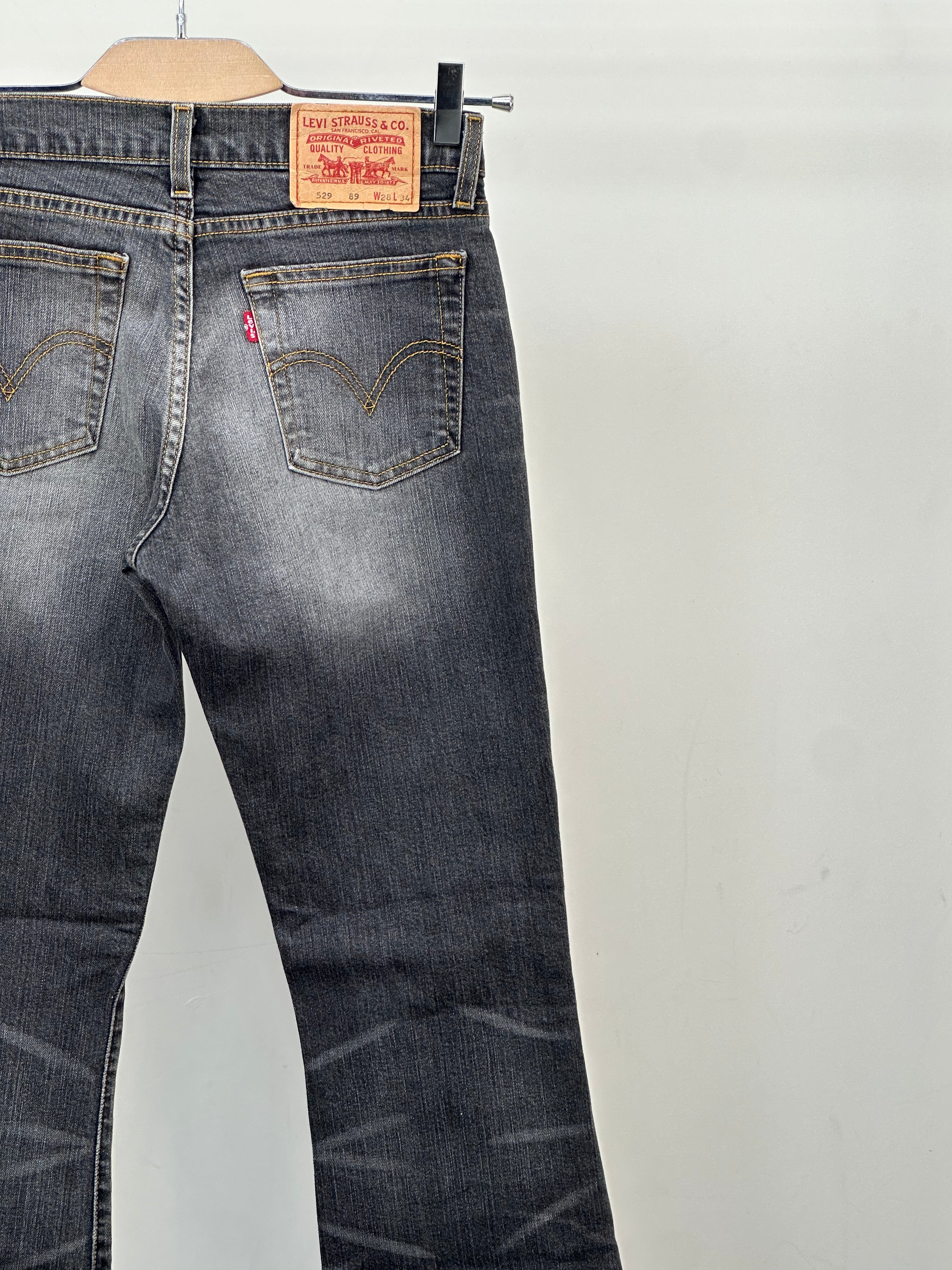 LEVI'S 529 89 BOOTCUT TAGLIA: 42 ITA = W28 L34