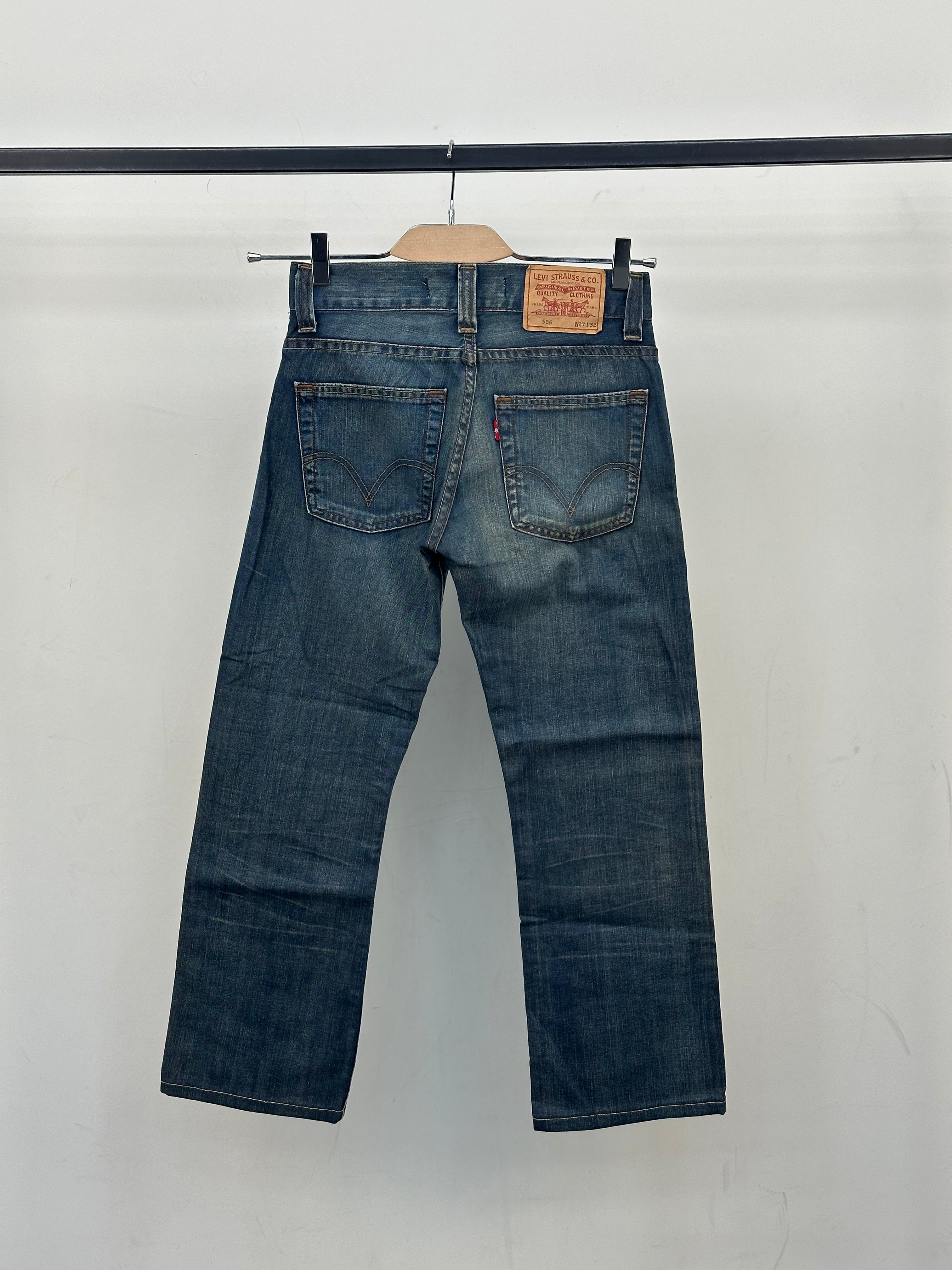 LEVI'S 506 BOOTCUT TAGLIA: 41 ITA = W27 L32