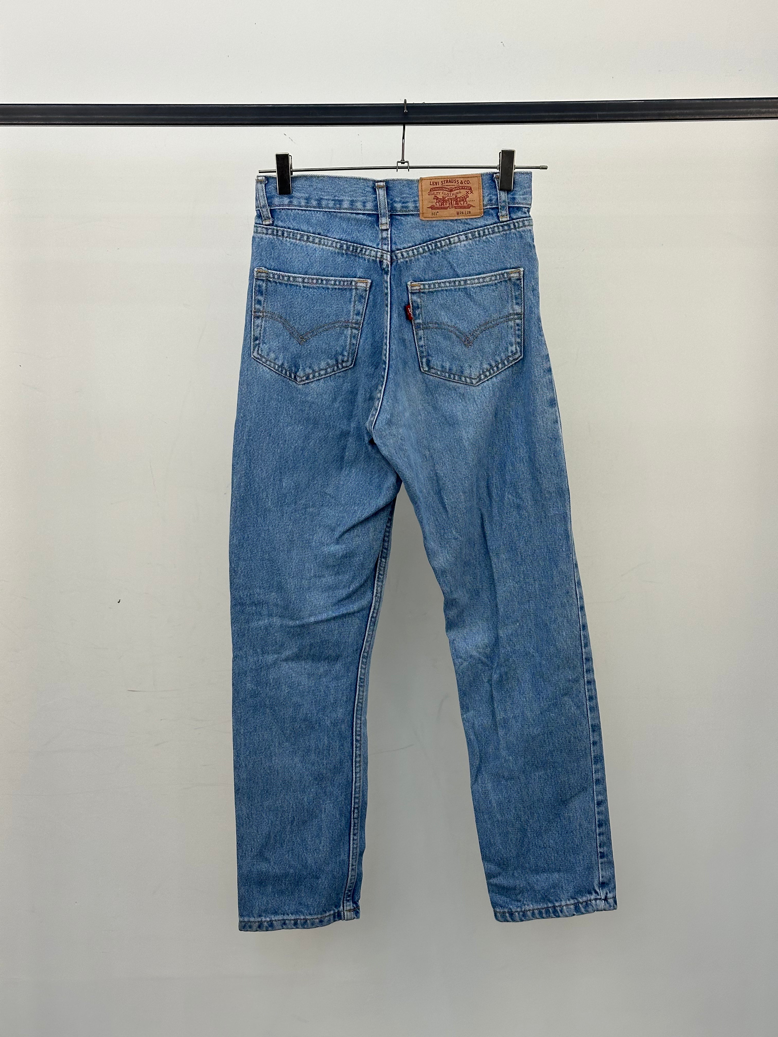 LEVI'S 501 TAGLIA: 40 ITA = W26 L28