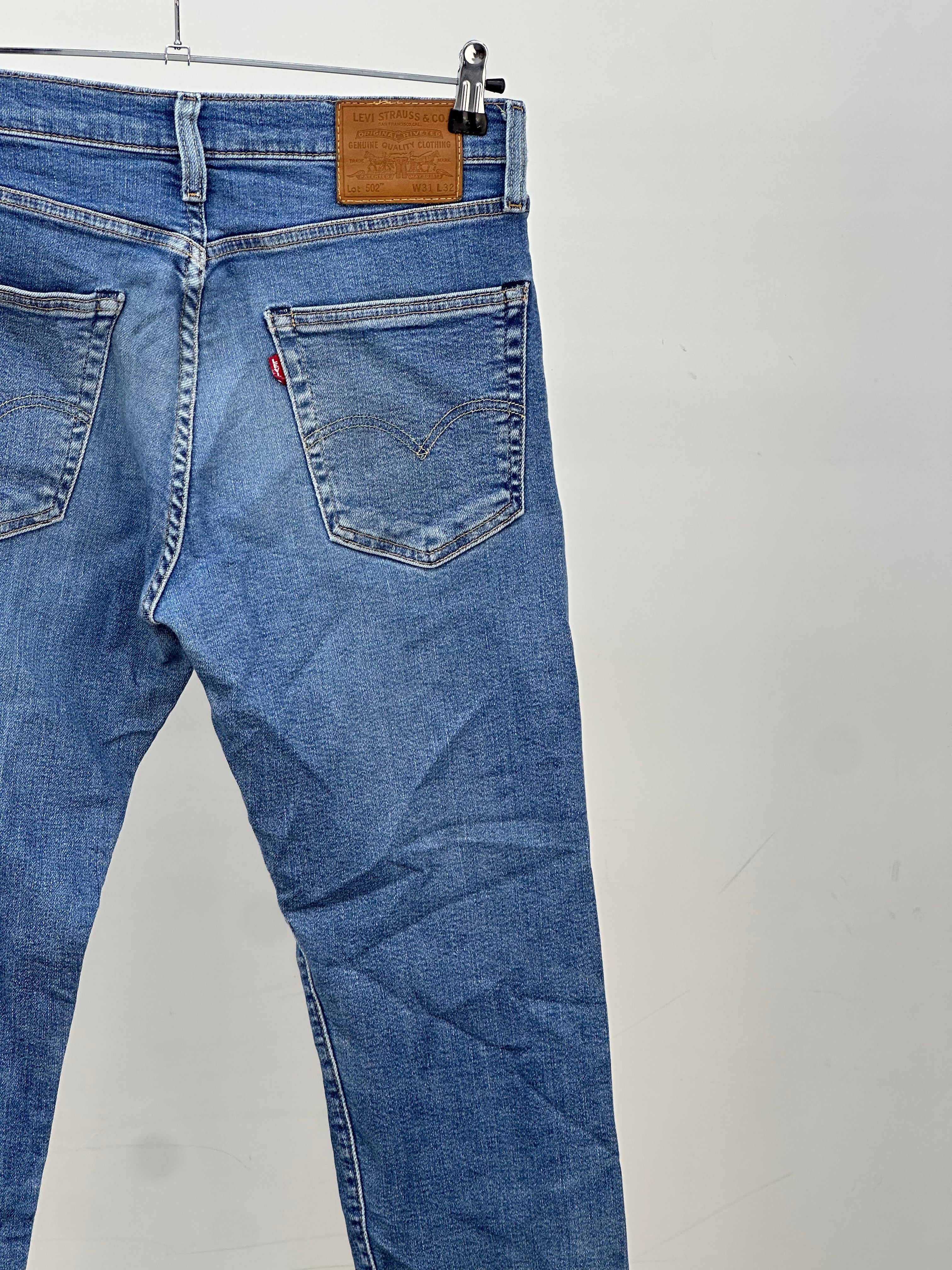 LEVI'S 502 SLIM FIT TAGLIA : 45 ITA = W31