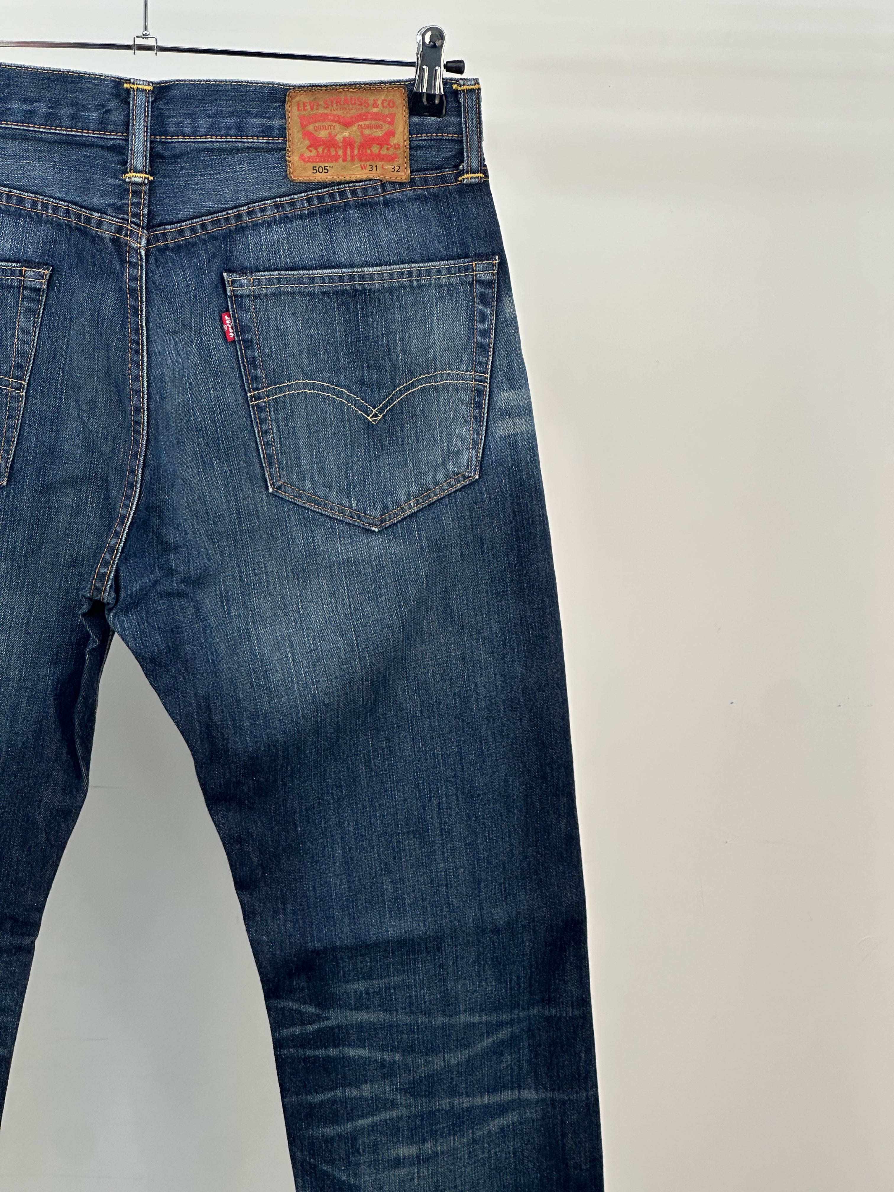 LEVI'S 505 REGULAR TAGLIA : 45 ITA = W31 L32