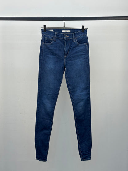 LEVI'S HIGH RISE SUPER SKINNY TAGLIA: 40 ITA = W26 L32