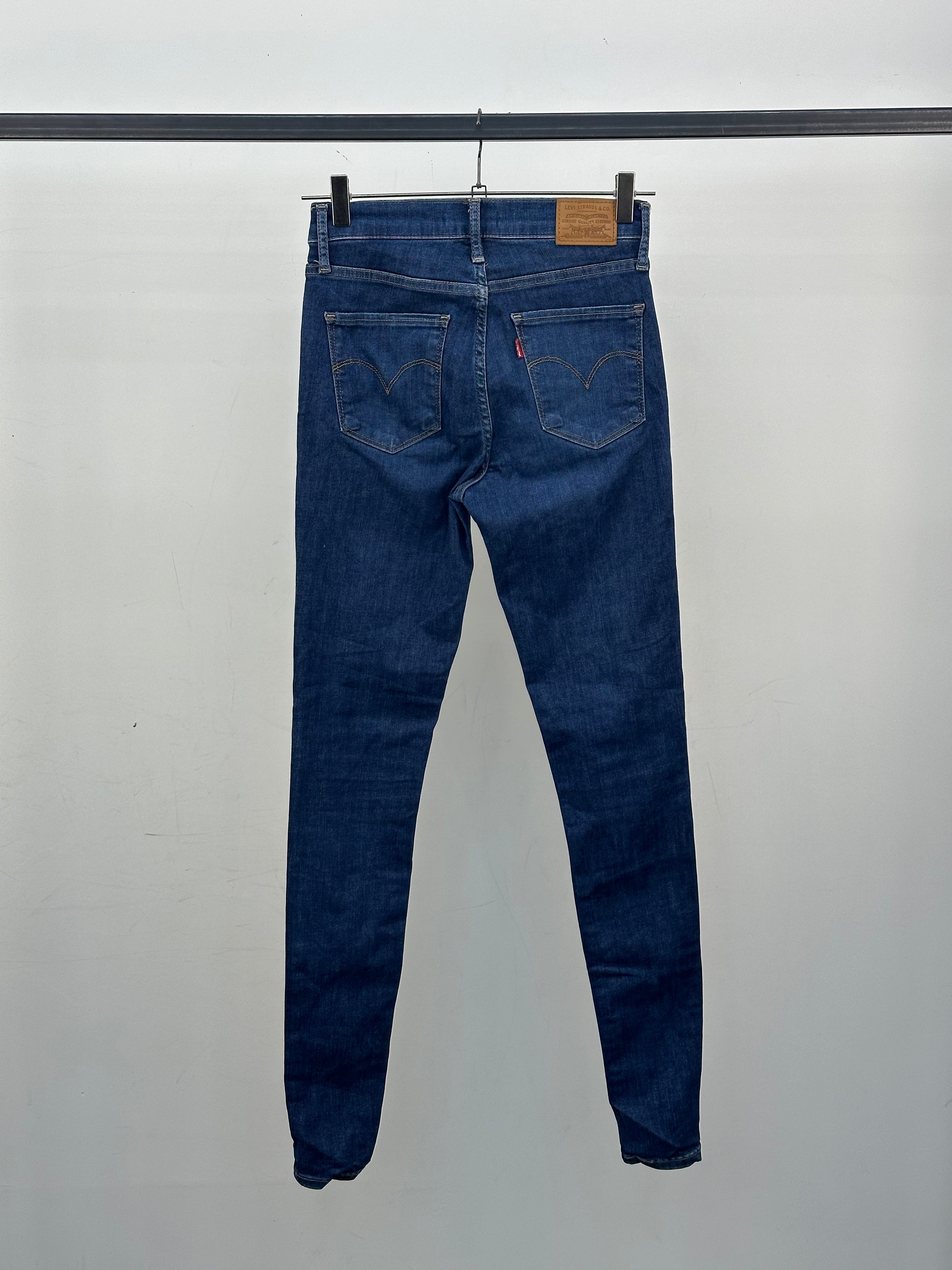 LEVI'S HIGH RISE SUPER SKINNY TAGLIA: 40 ITA = W26 L32