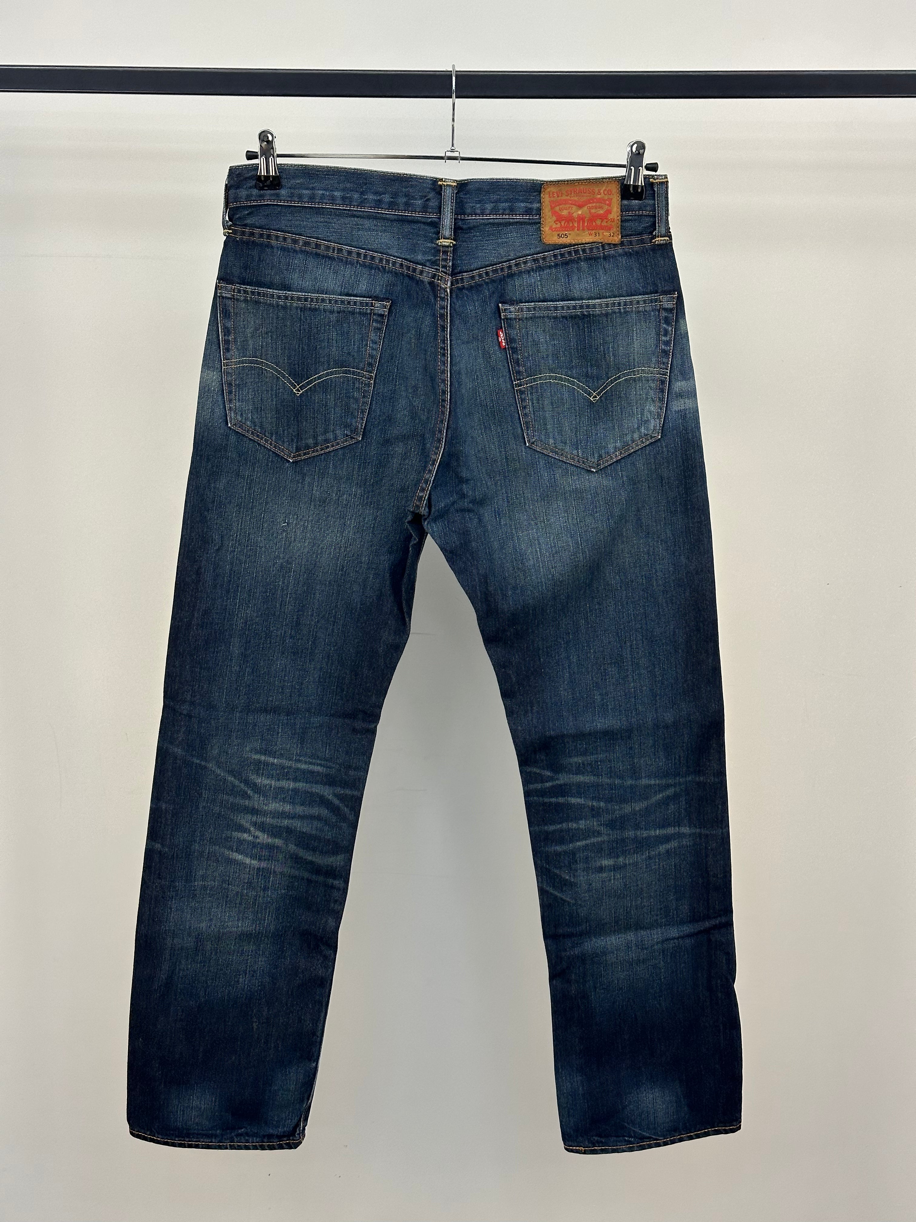 LEVI'S 505 REGULAR TAGLIA : 45 ITA = W31 L32