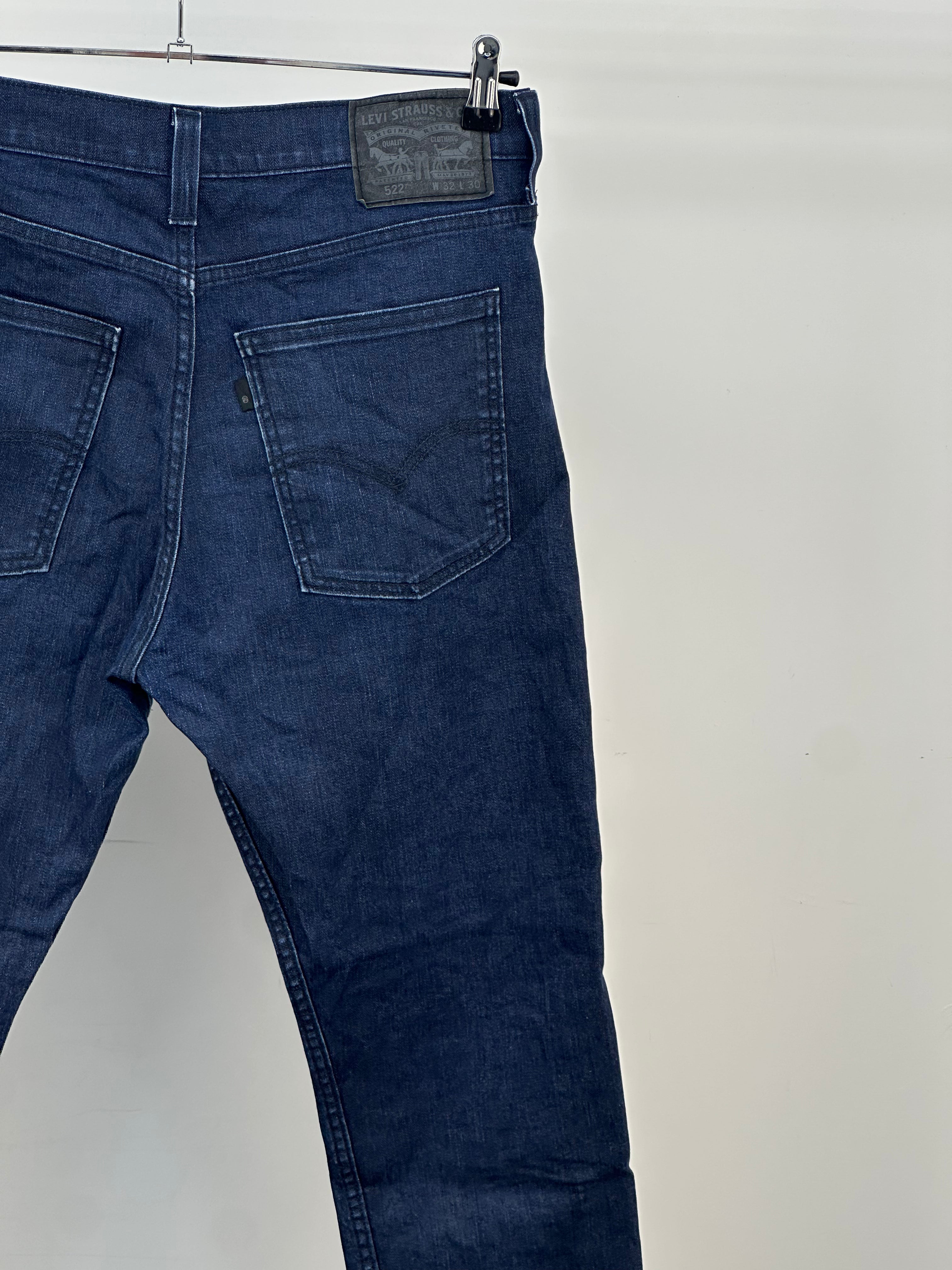 LEVI'S 522 SLIM TAGLIA : 46 ITA = W32 L30