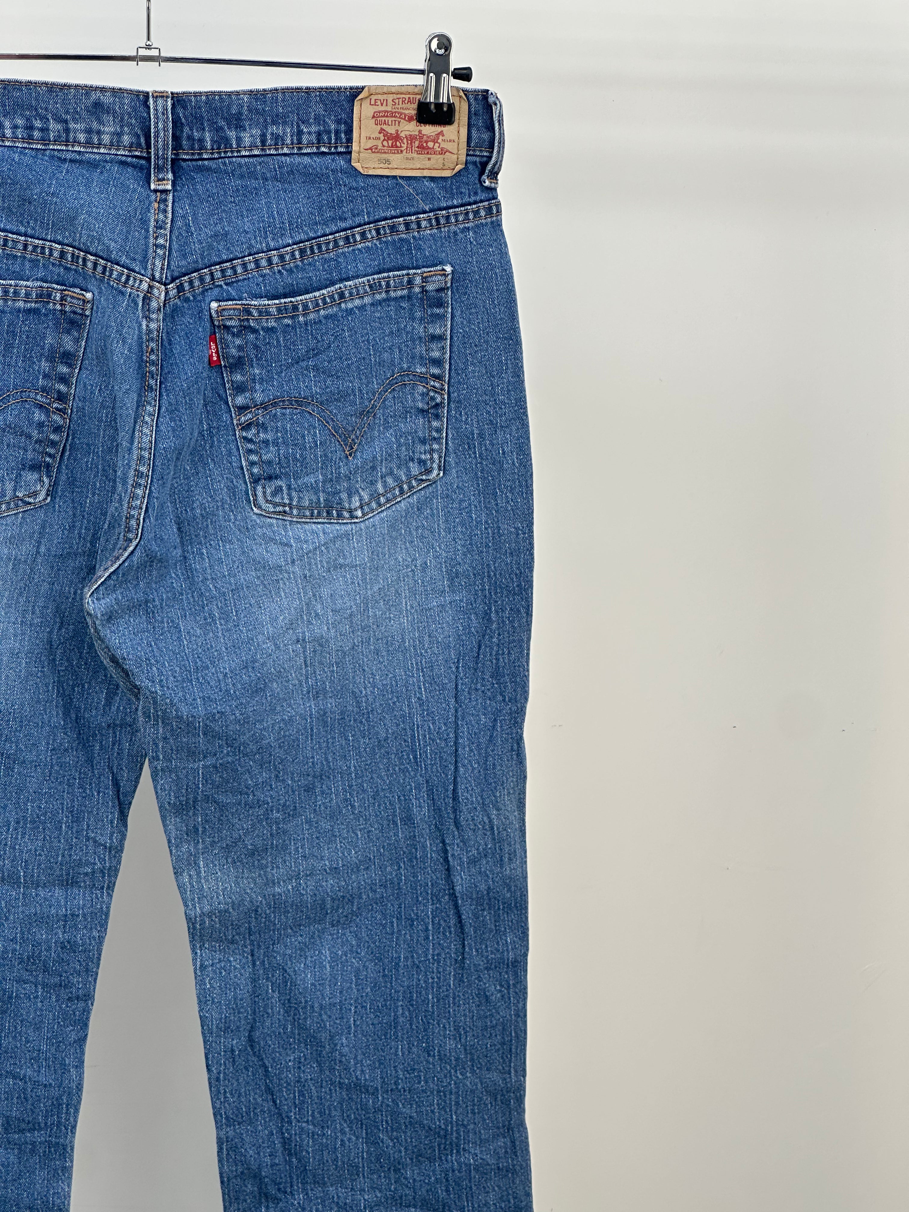 LEVI'S 505 REGULAR STRAIGHT TAGLIA : 46 ITA = W32 L32