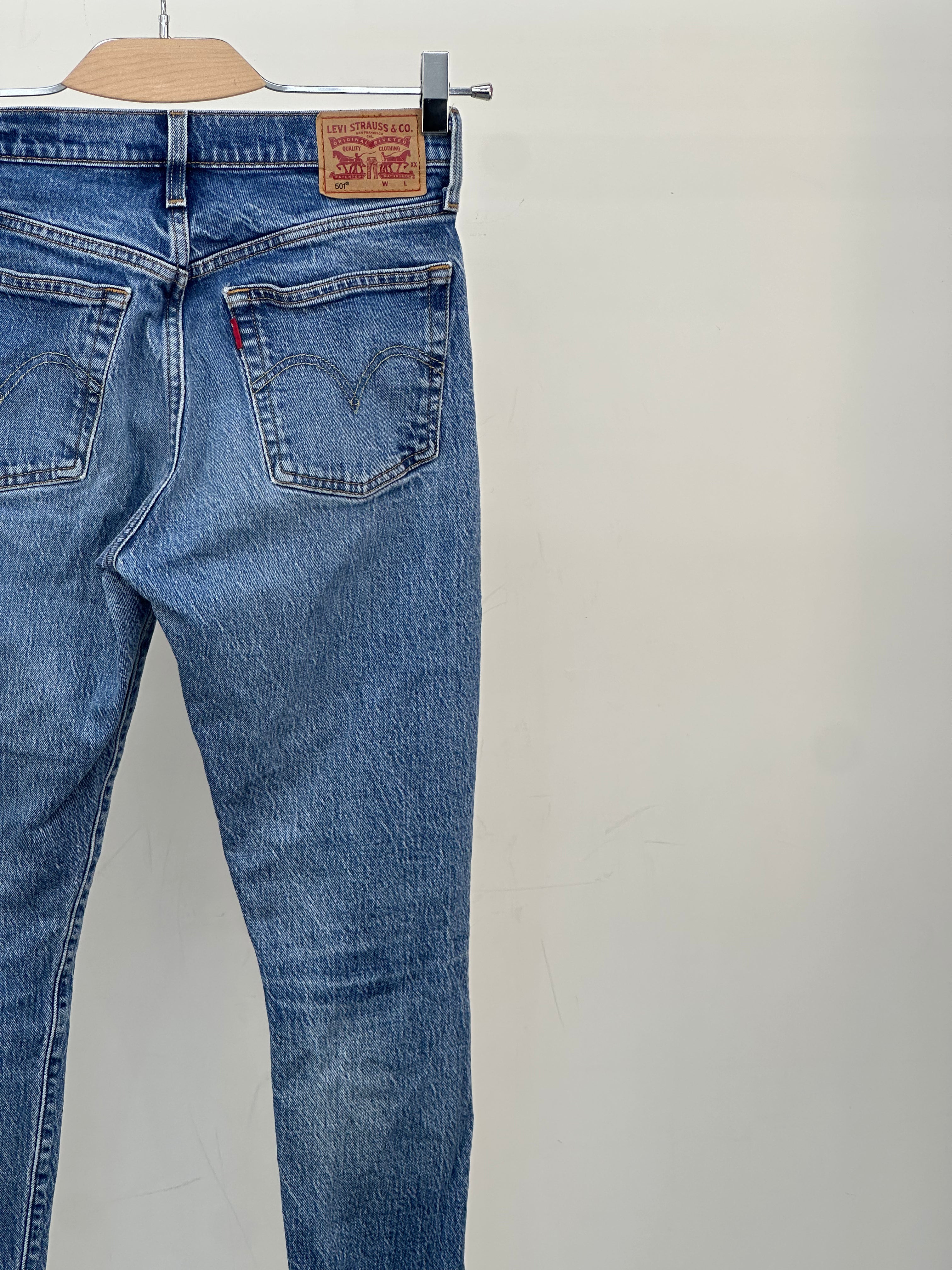 LEVI'S 501 TAGLIA: 39 ITA = W25 L28