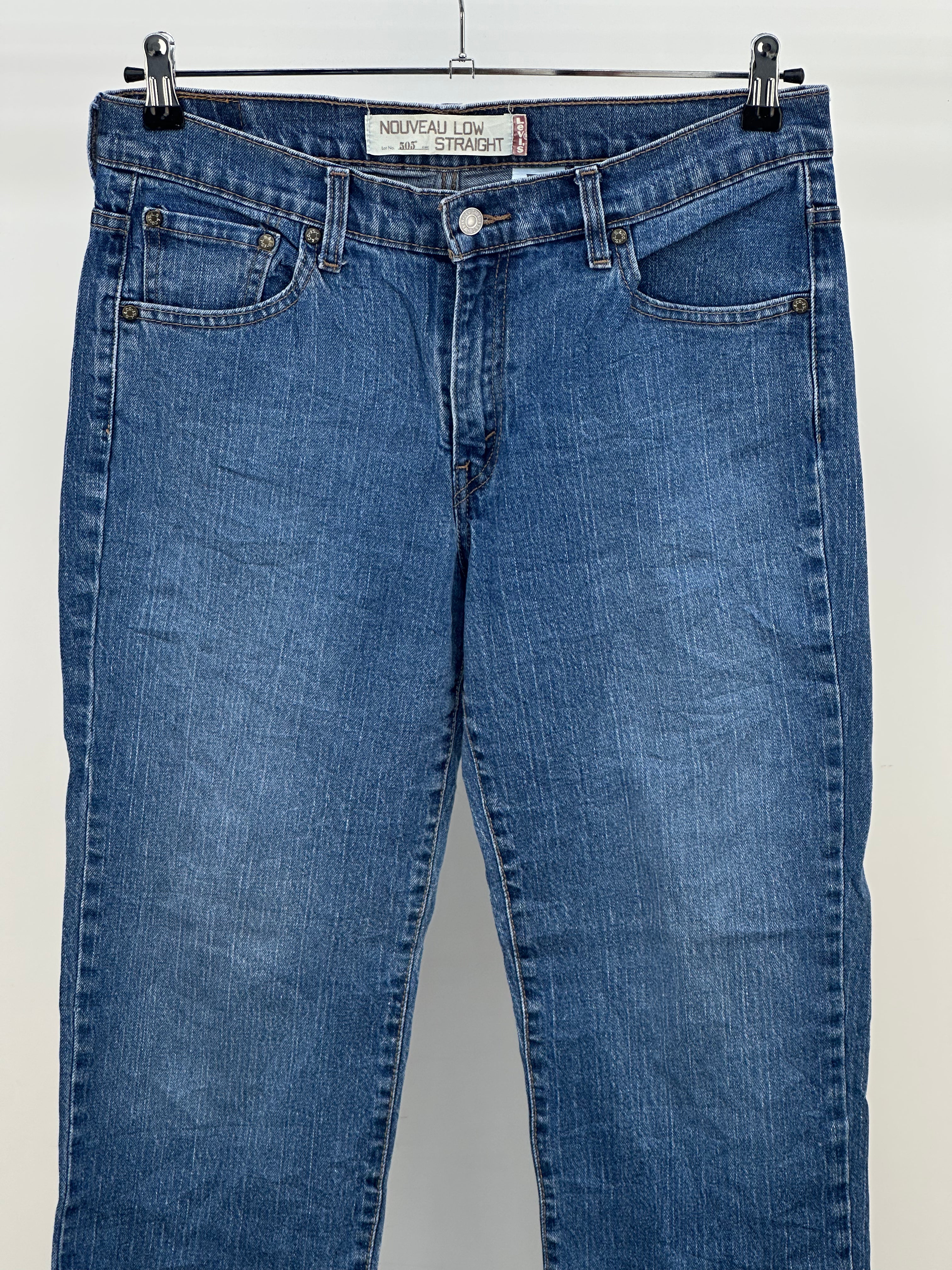 LEVI'S 505 REGULAR STRAIGHT TAGLIA : 46 ITA = W32 L32