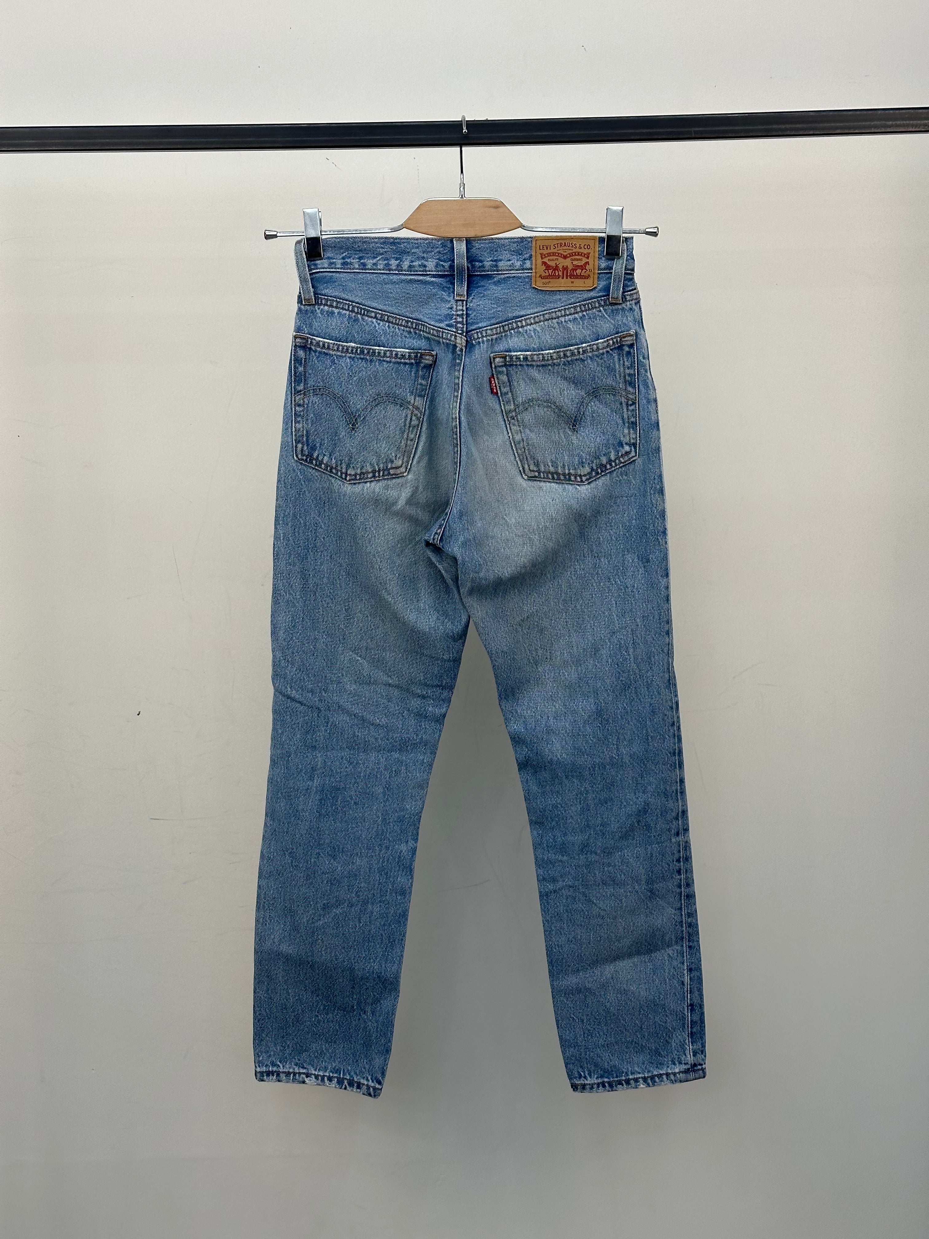 LEVI'S 501 TAGLIA: 38 ITA = W24 L28