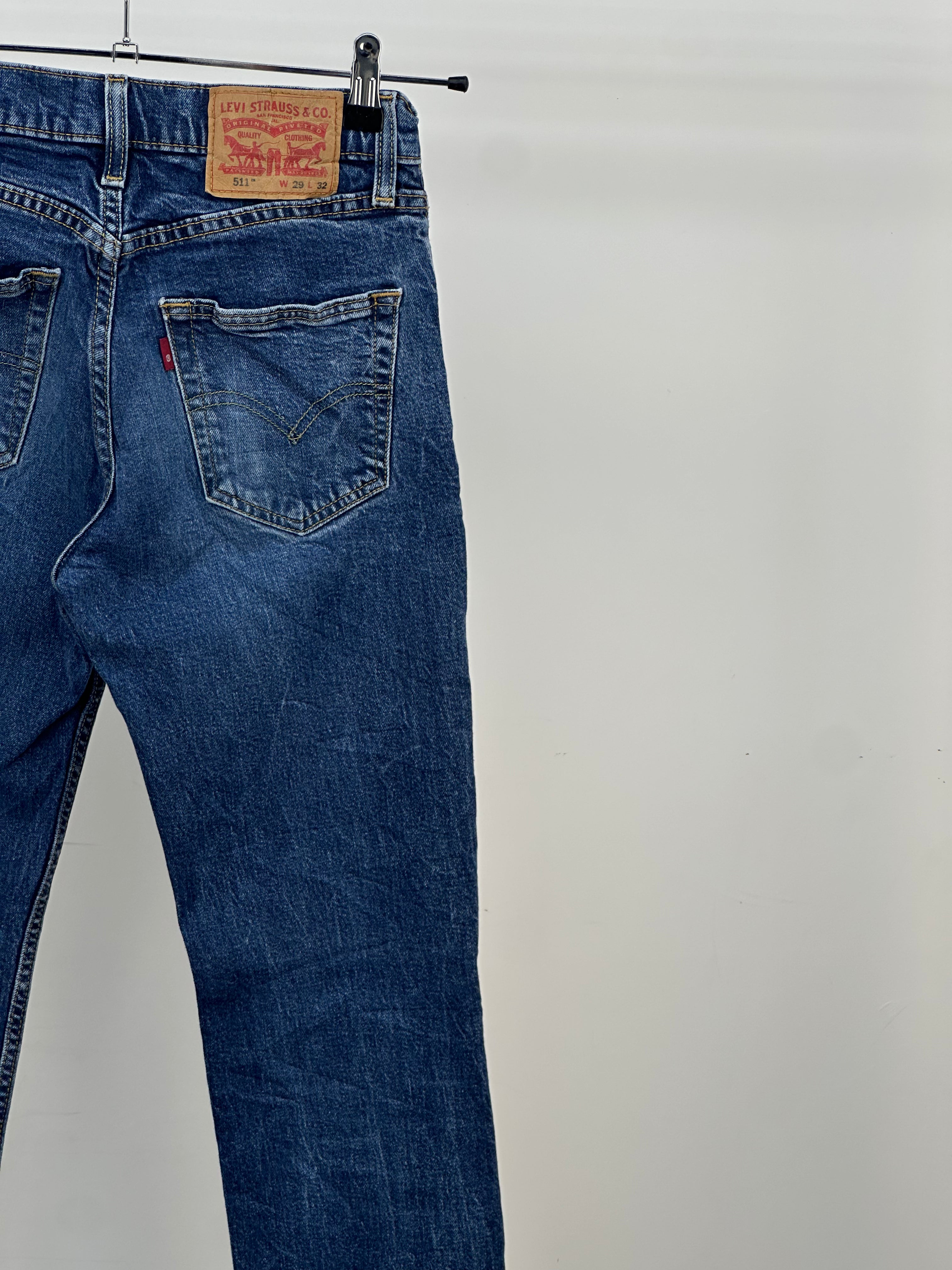 LEVI'S 511 SLIM TAGLIA : 43 ITA = W29 L32