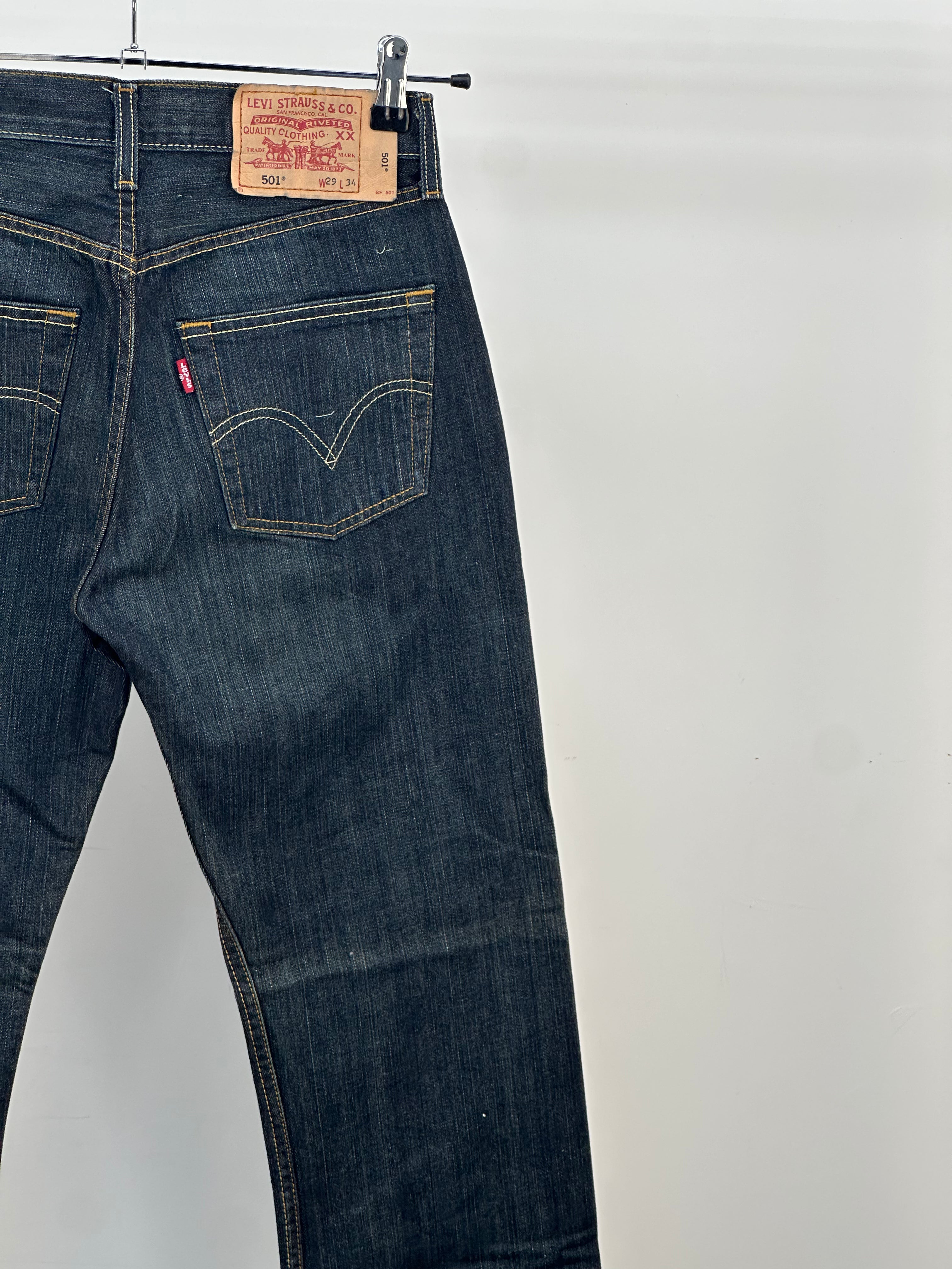 LEVI'S 501 TAGLIA : 43 ITA = W29 L32