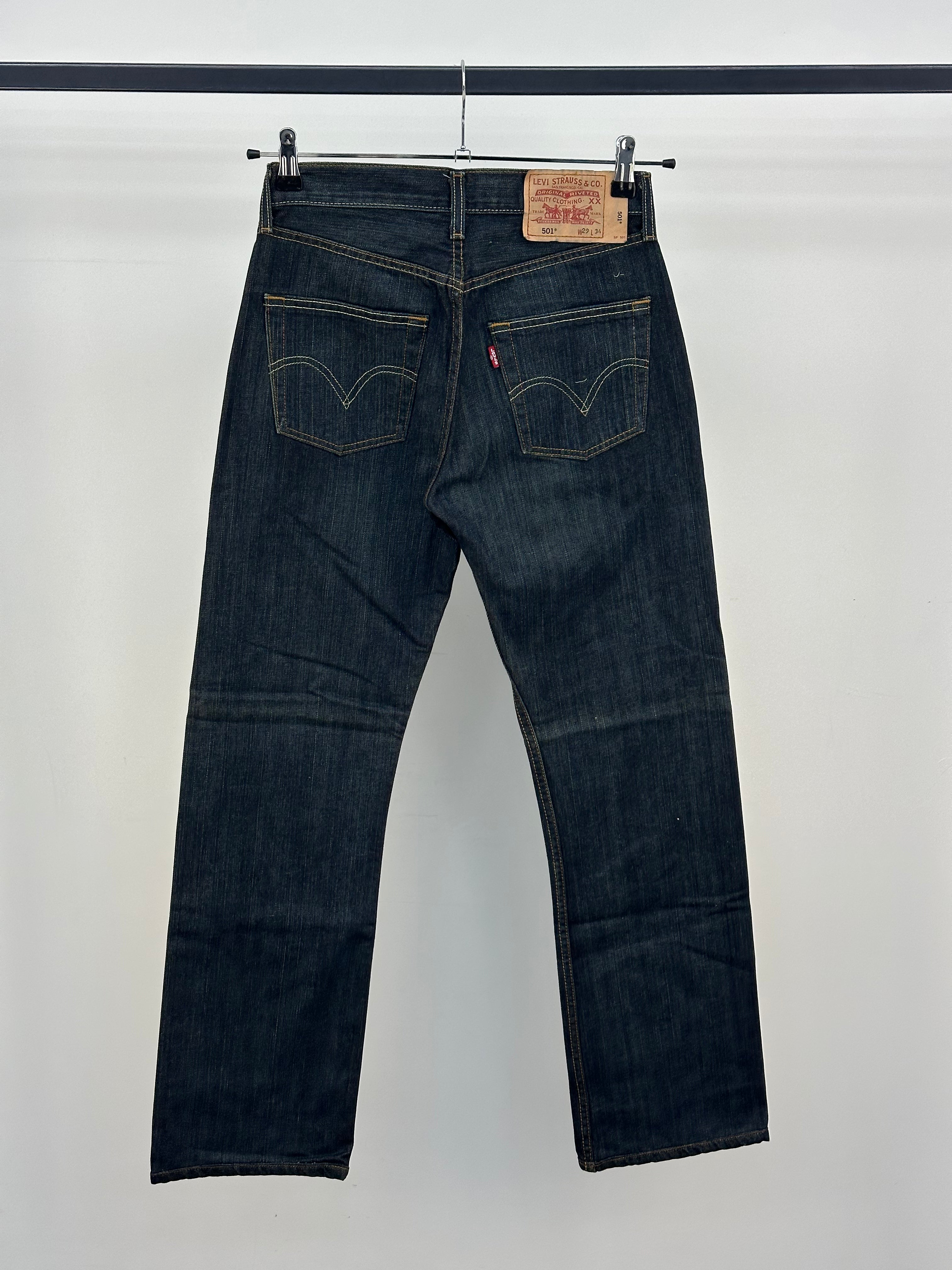 LEVI'S 501 TAGLIA : 43 ITA = W29 L32