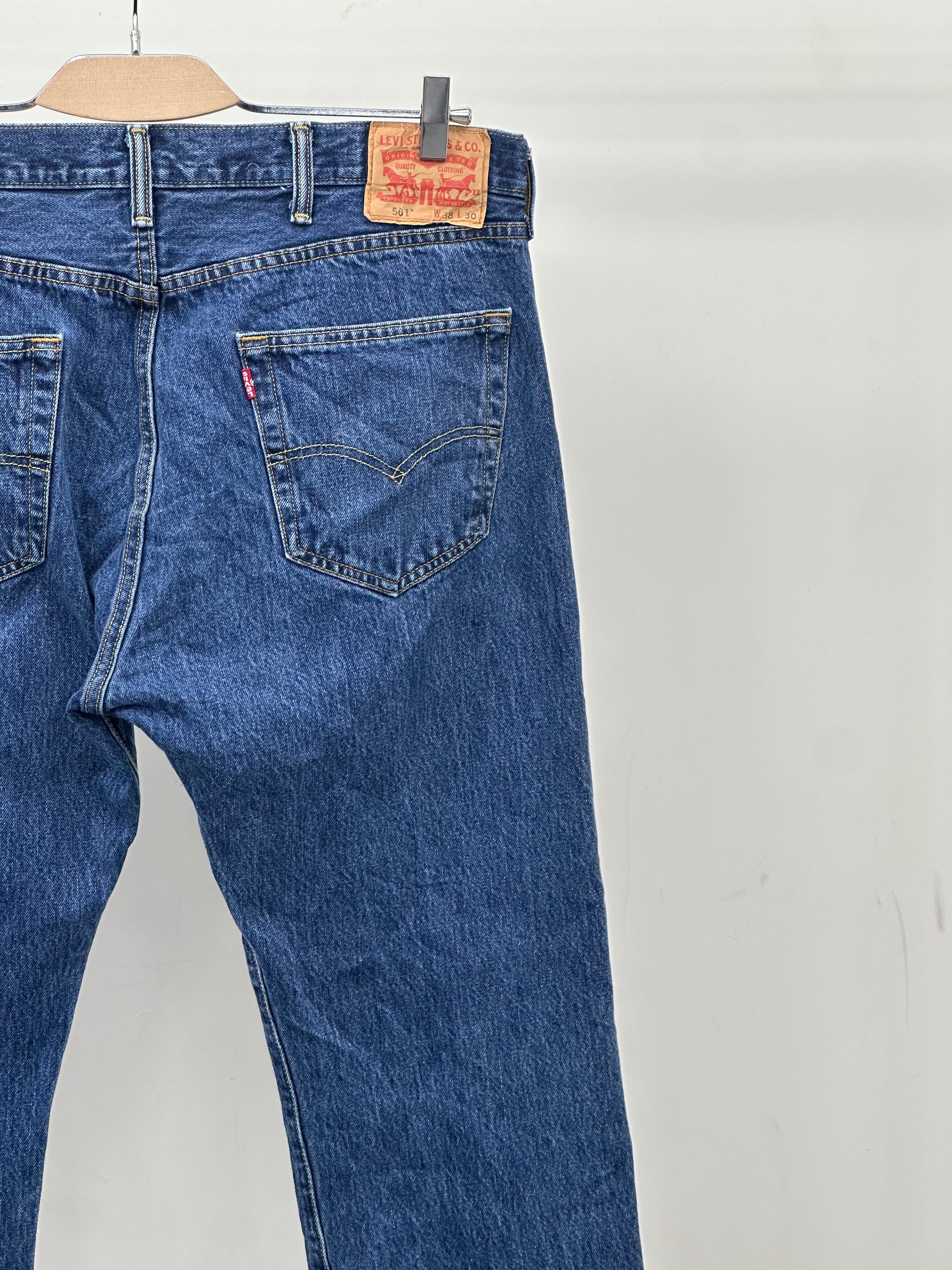 LEVI'S 501 REGULAR FIT TAGLIA: 52 ITA = W38 L30