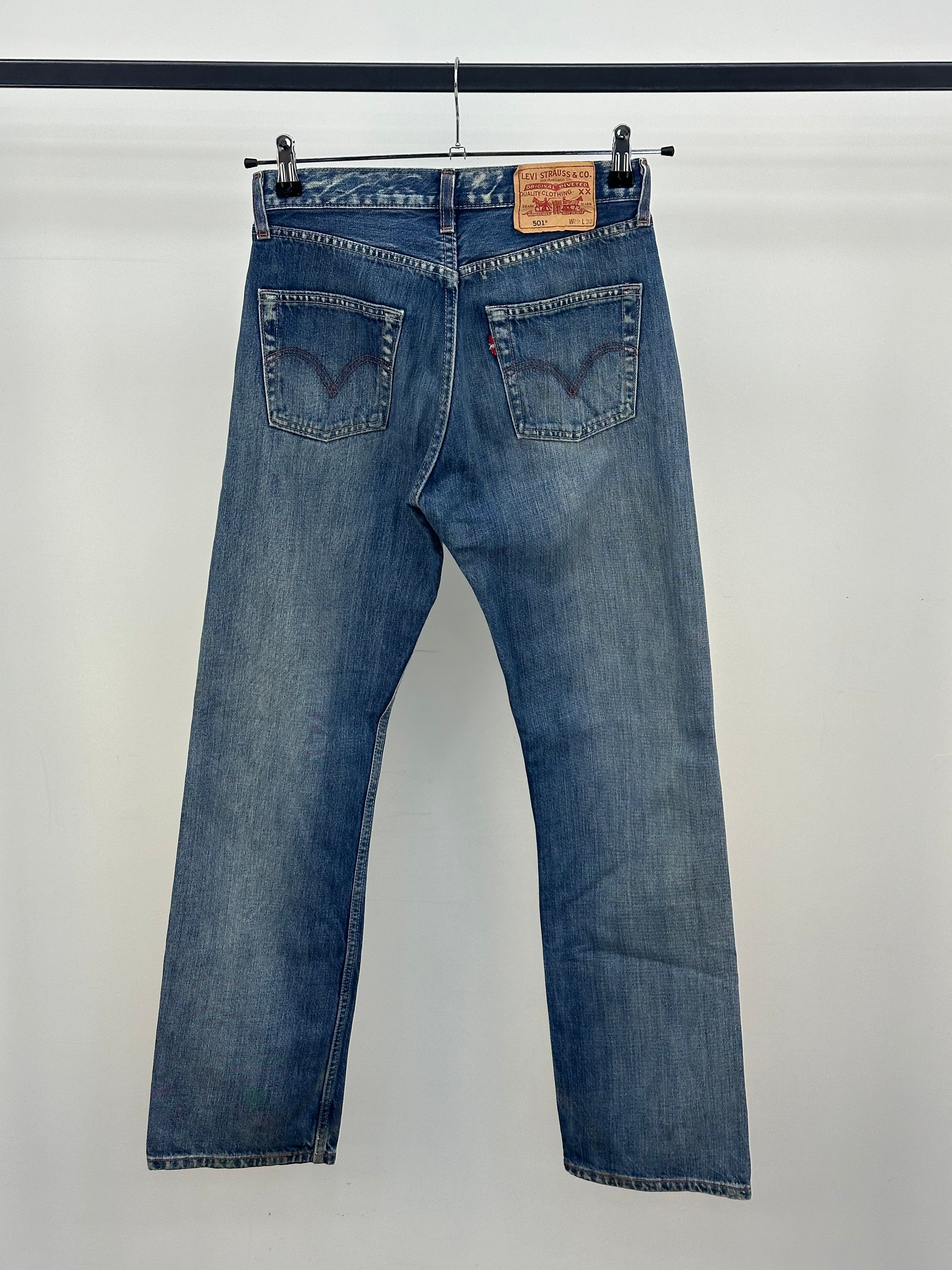 LEVI'S 501 TAGLIA : 43 ITA = W29 L32