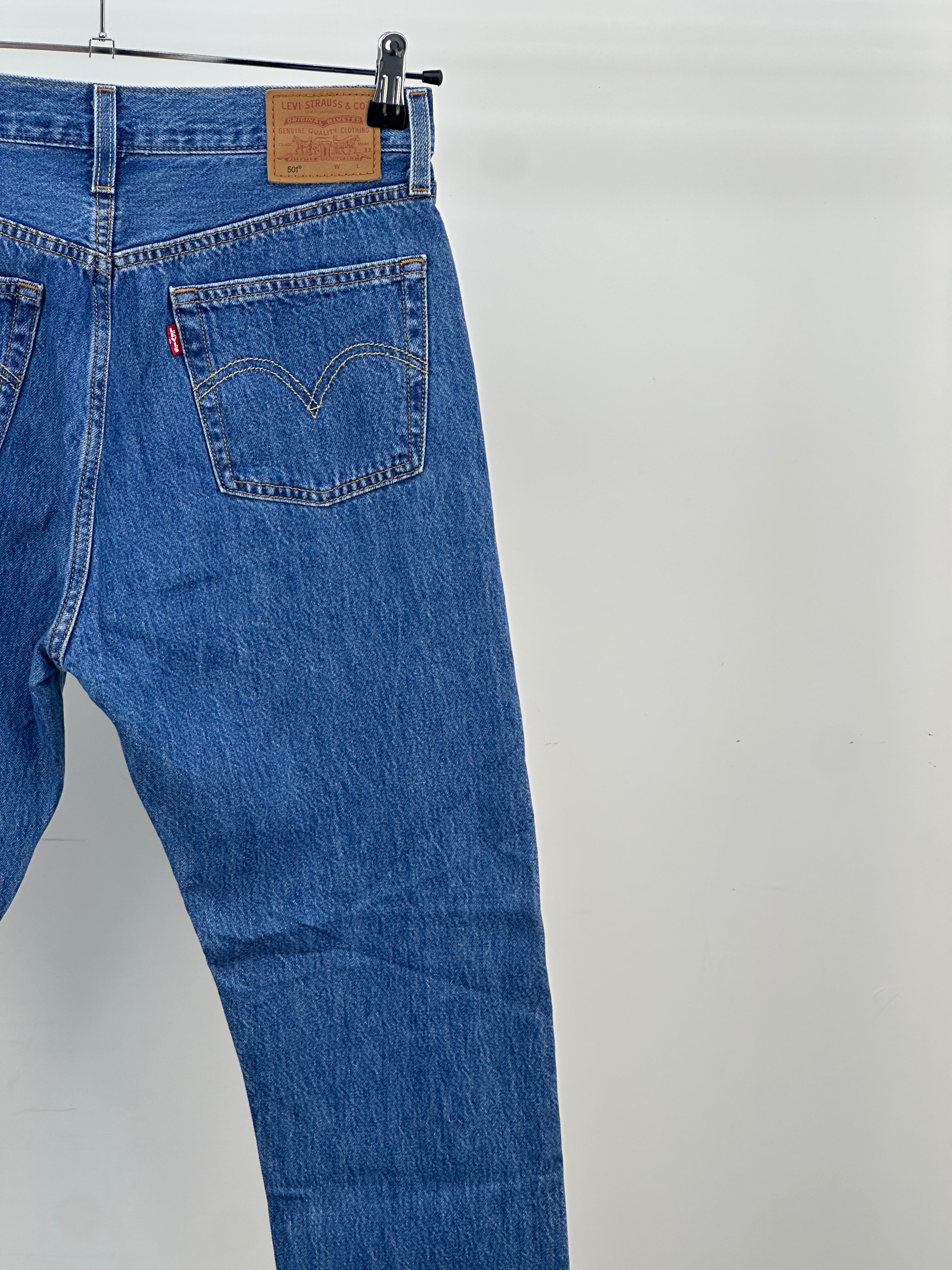 LEVI'S 501 TAGLIA : 42 ITA = W28 L28