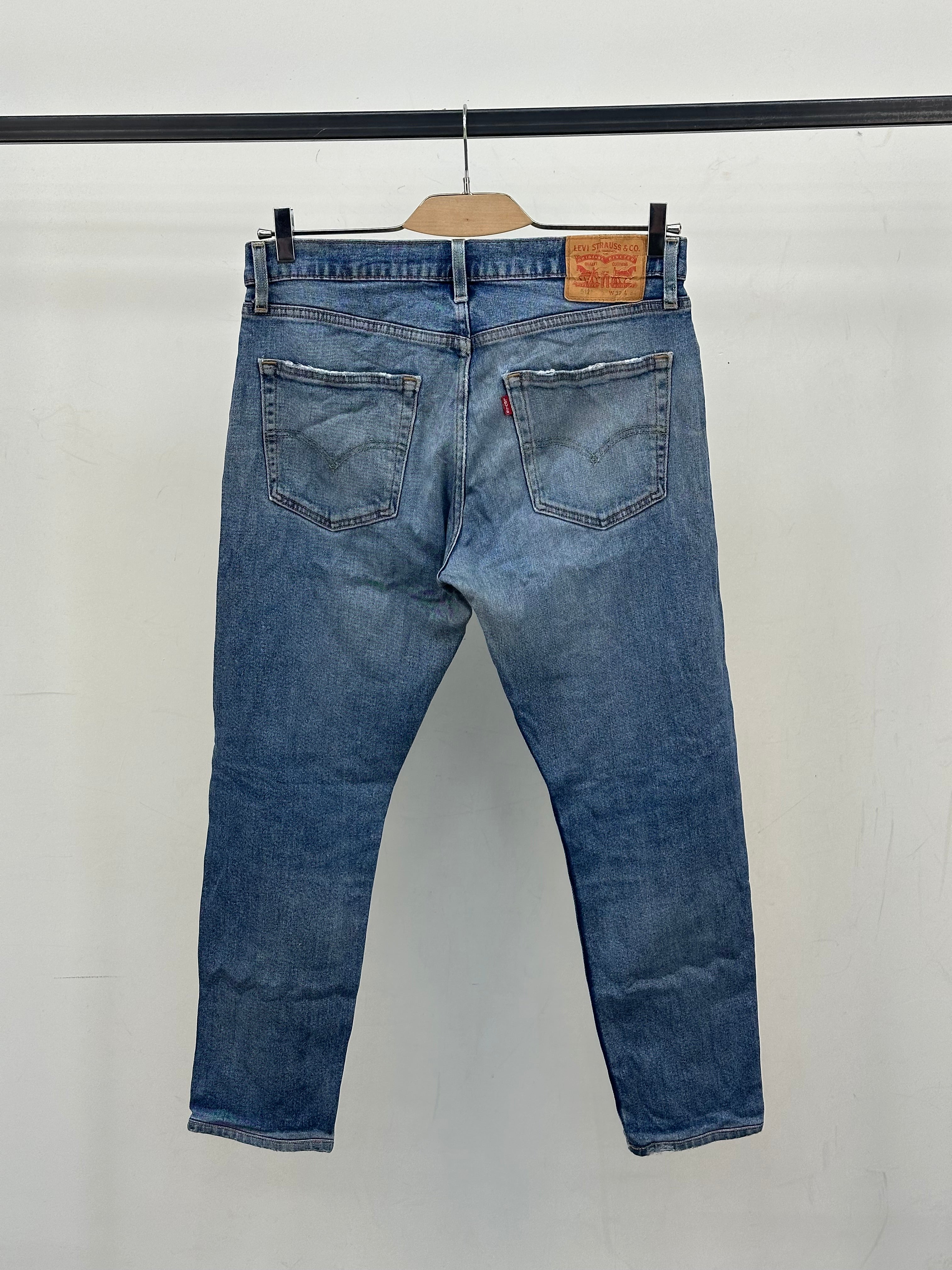 LEVI'S 512 SLIM FIT TAGLIA: 46 ITA = W32 L34