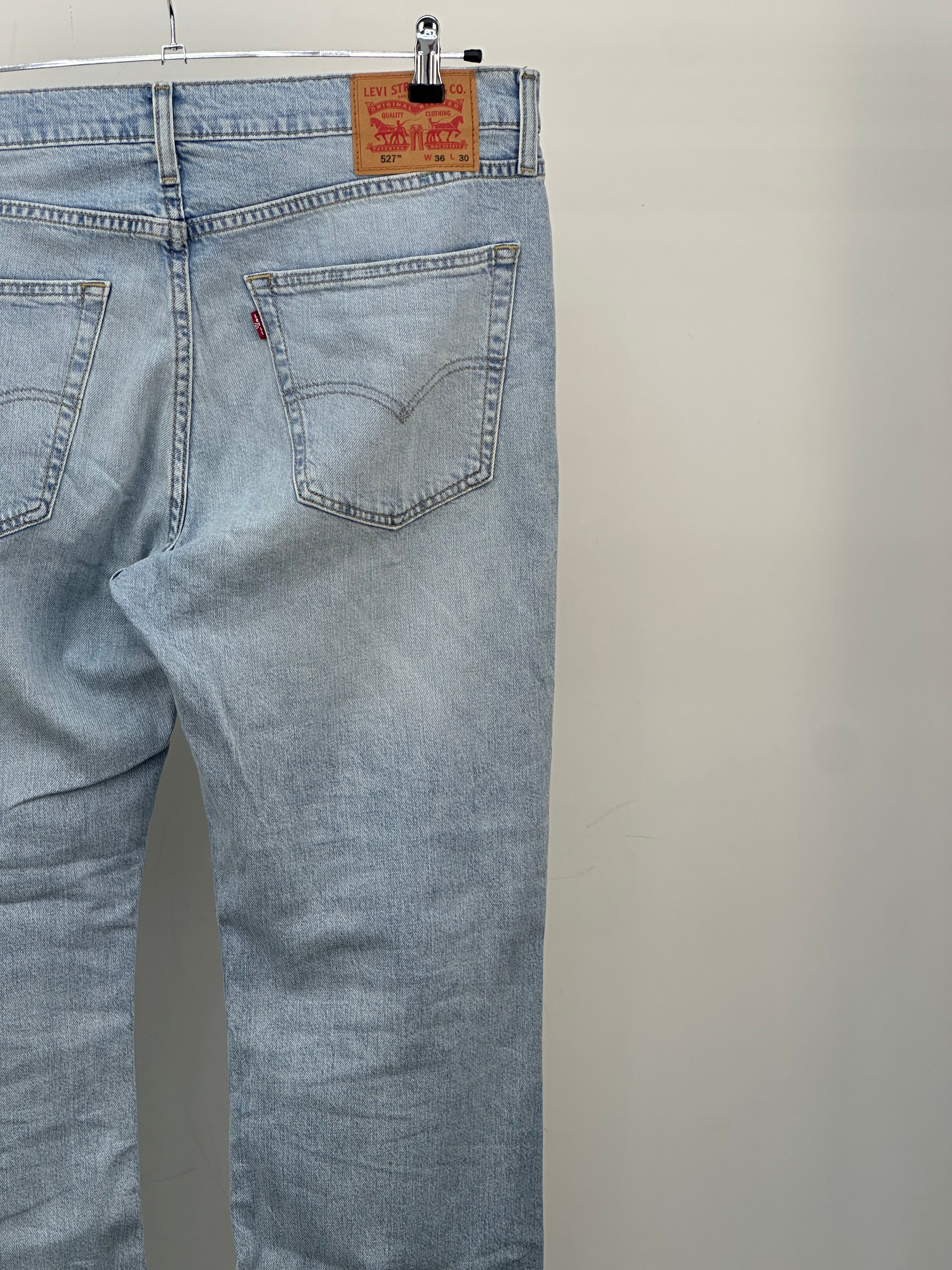 LEVI'S 527 BOOTCUT FIT TAGLIA: 50 ITA = W36 L30