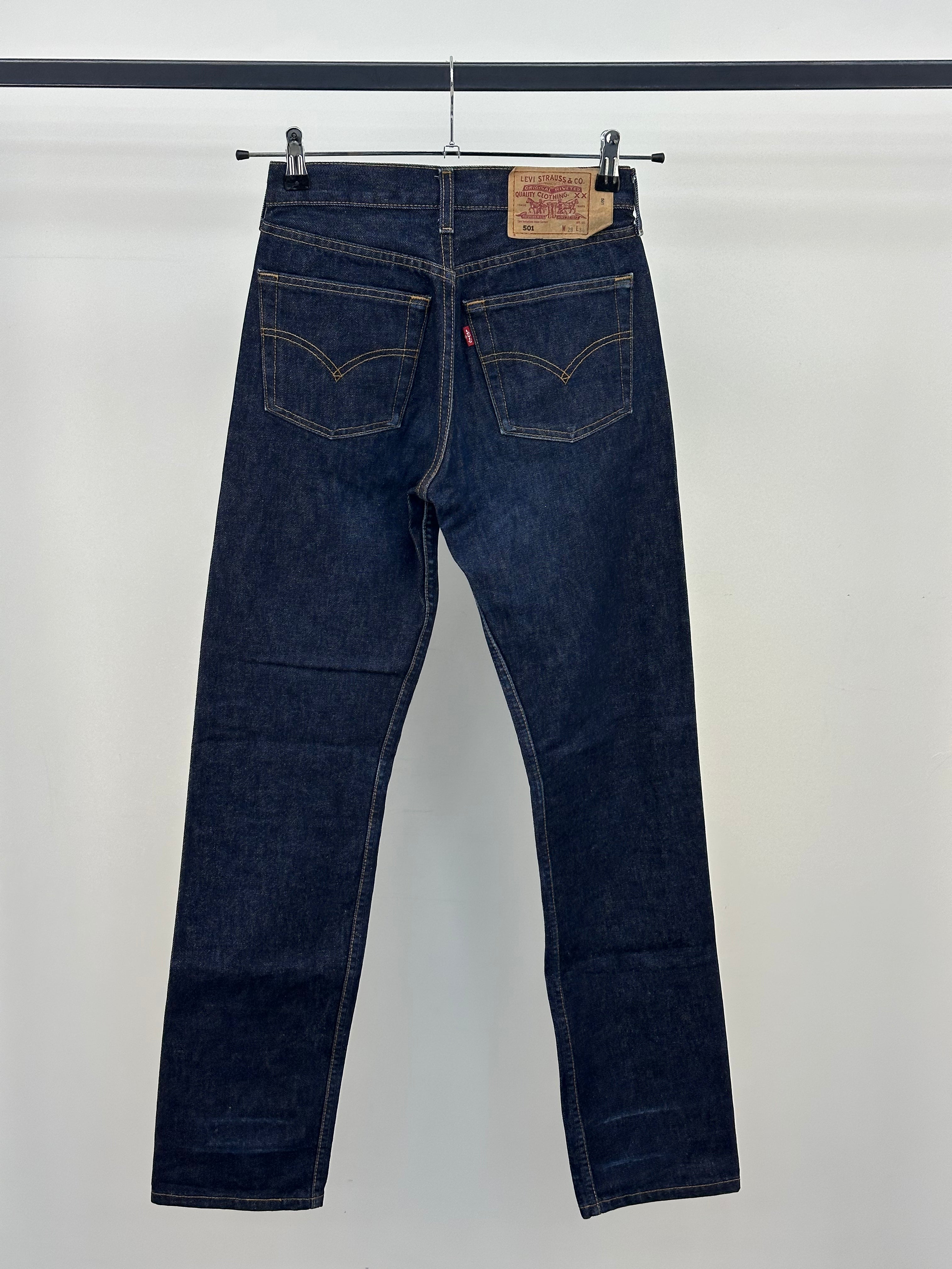LEVI'S 501 TAGLIA : 42 ITA = W28 L34