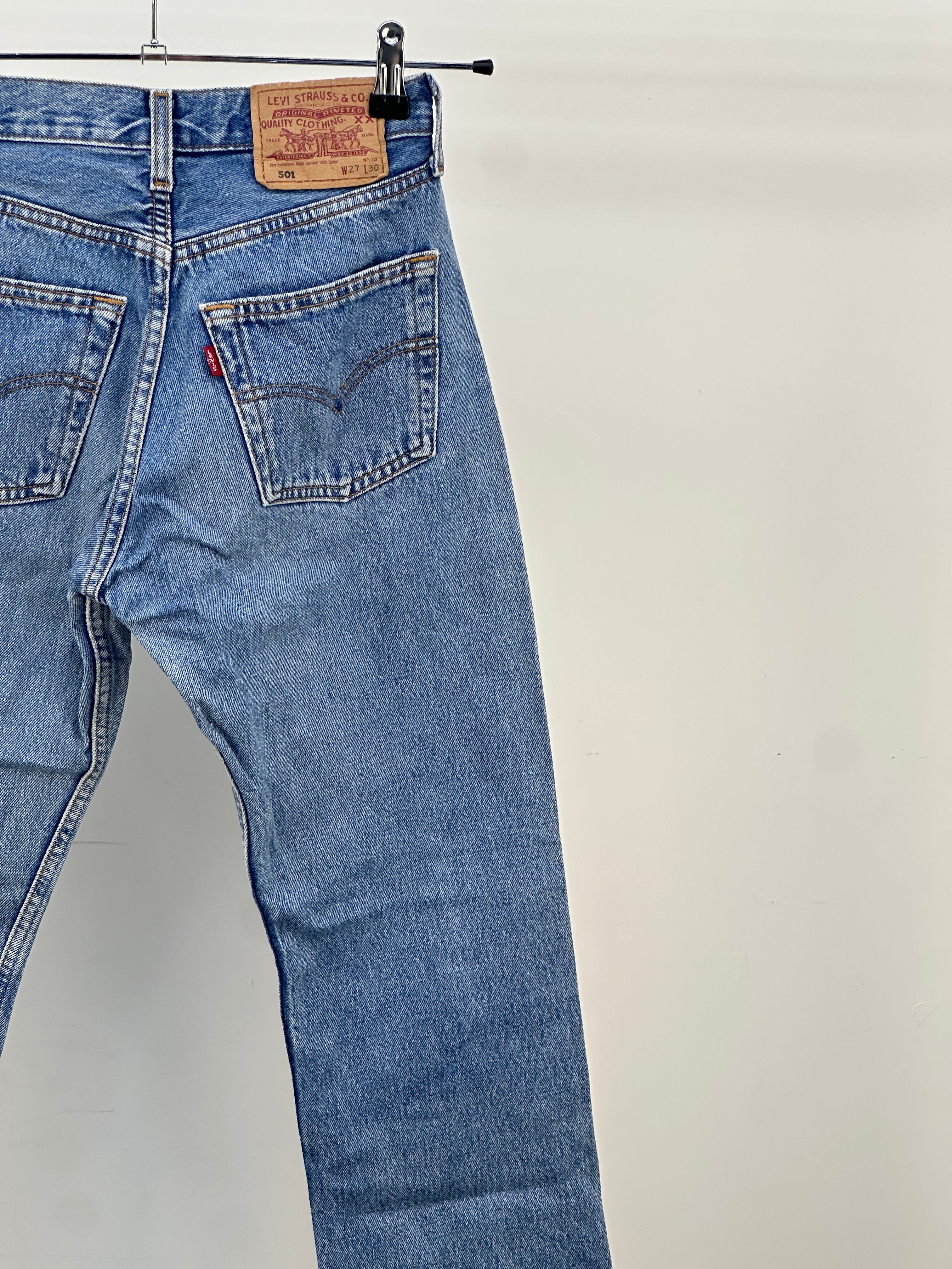 LEVI'S 501 TAGLIA : 41 ITA = W27 L30