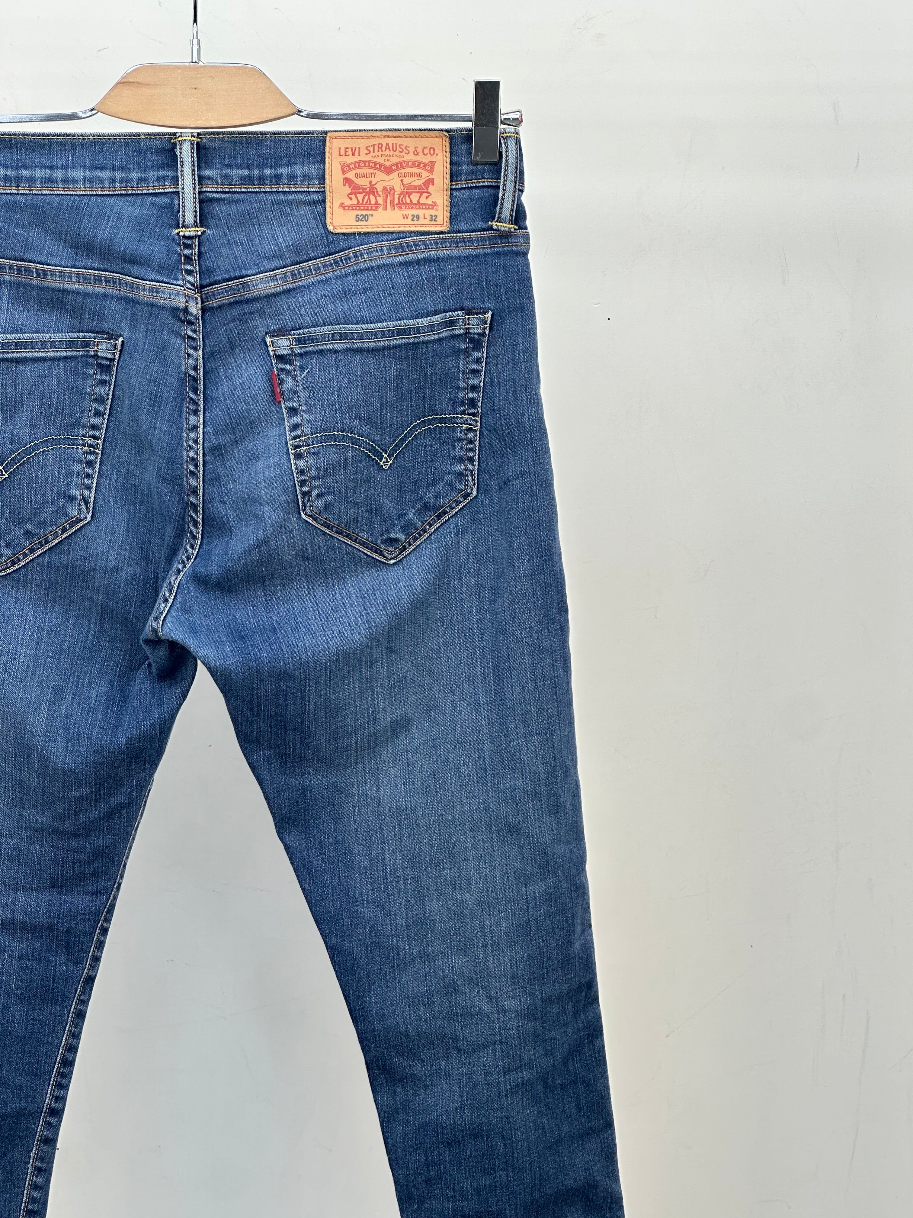 LEVI'S 520 SLIM FIT TAGLIA: 43 ITA = W29 L32