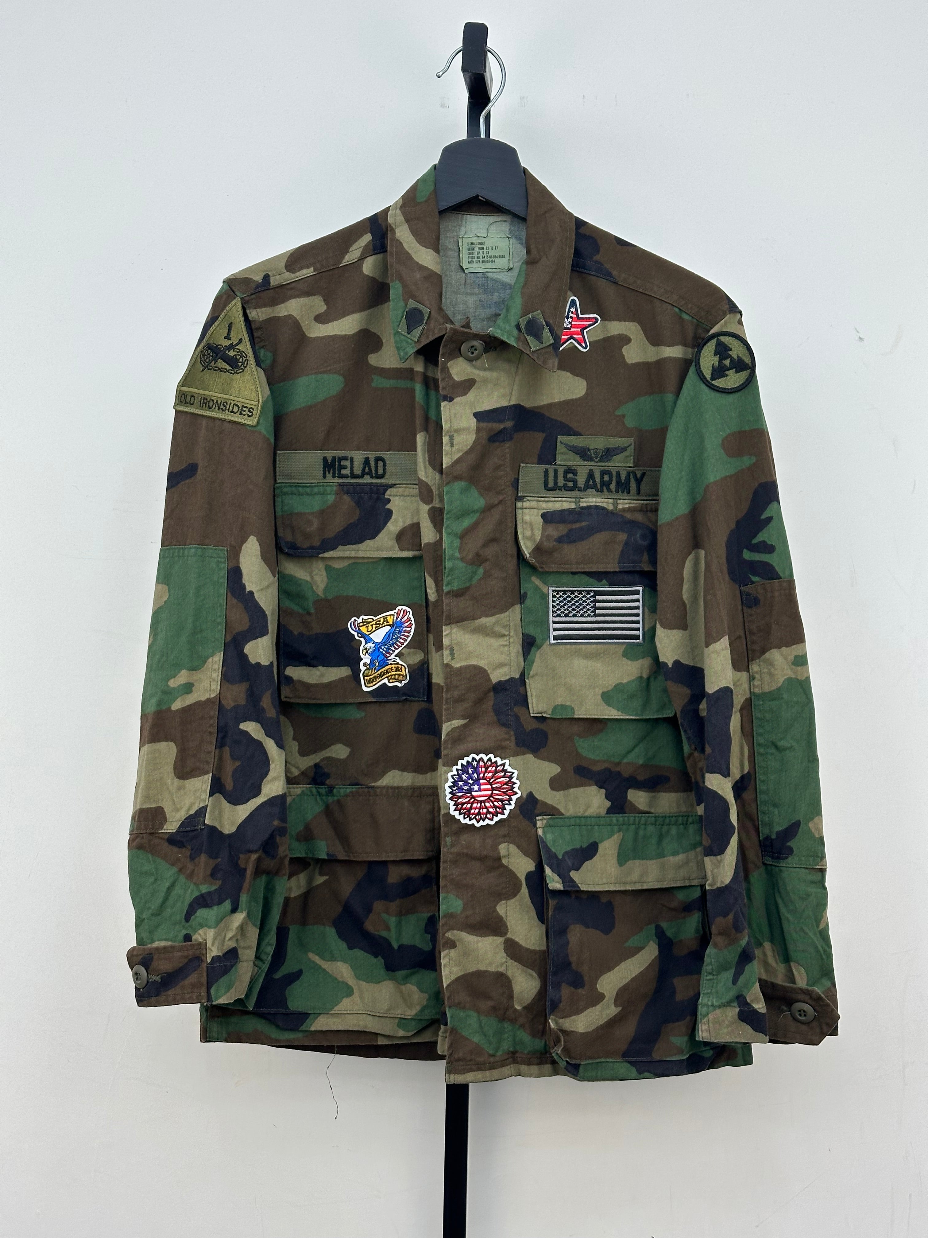 FIELD JACKET U.S ARMY VINTAGE TAGLIA: S