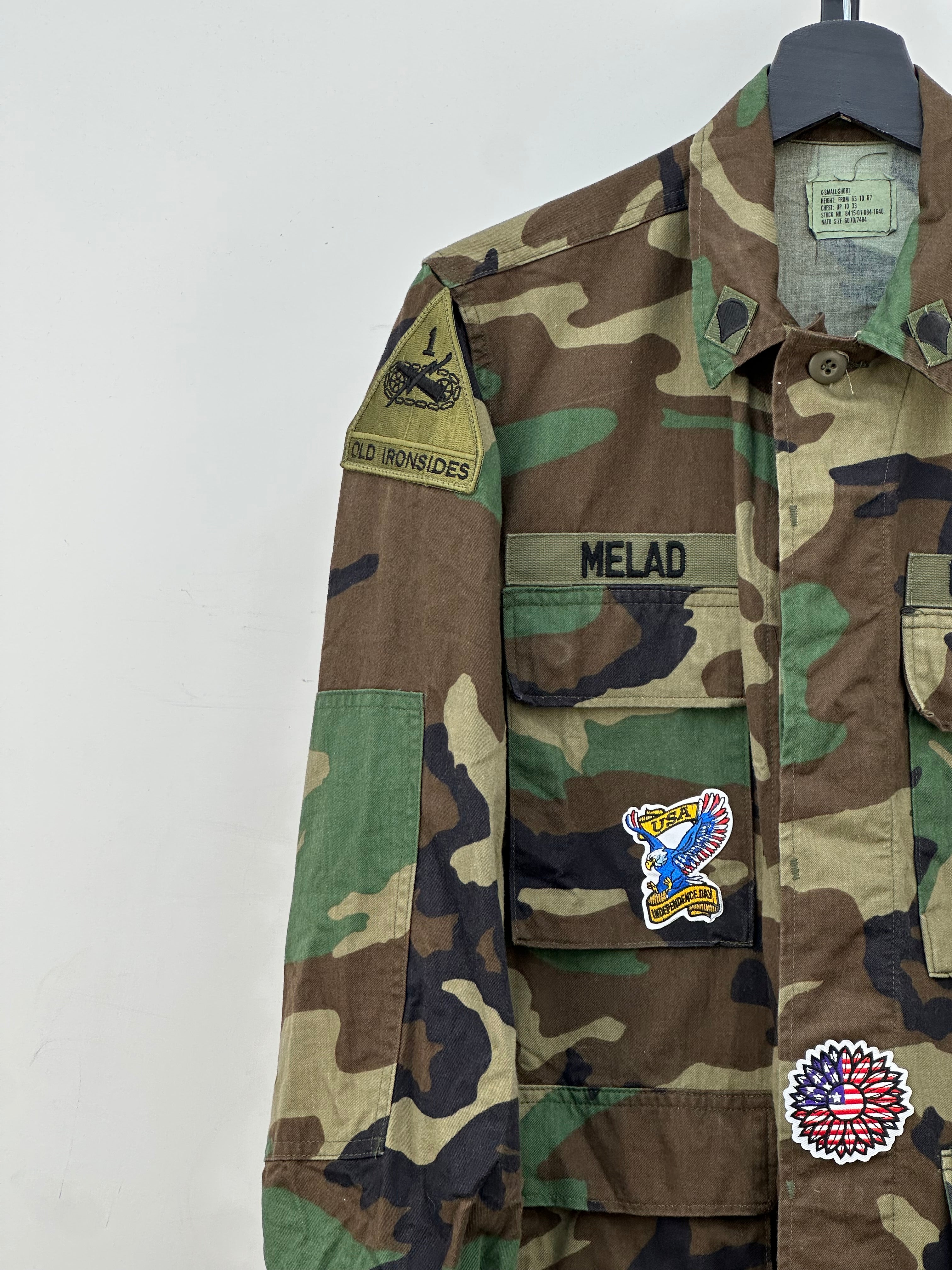 FIELD JACKET U.S ARMY VINTAGE TAGLIA: S